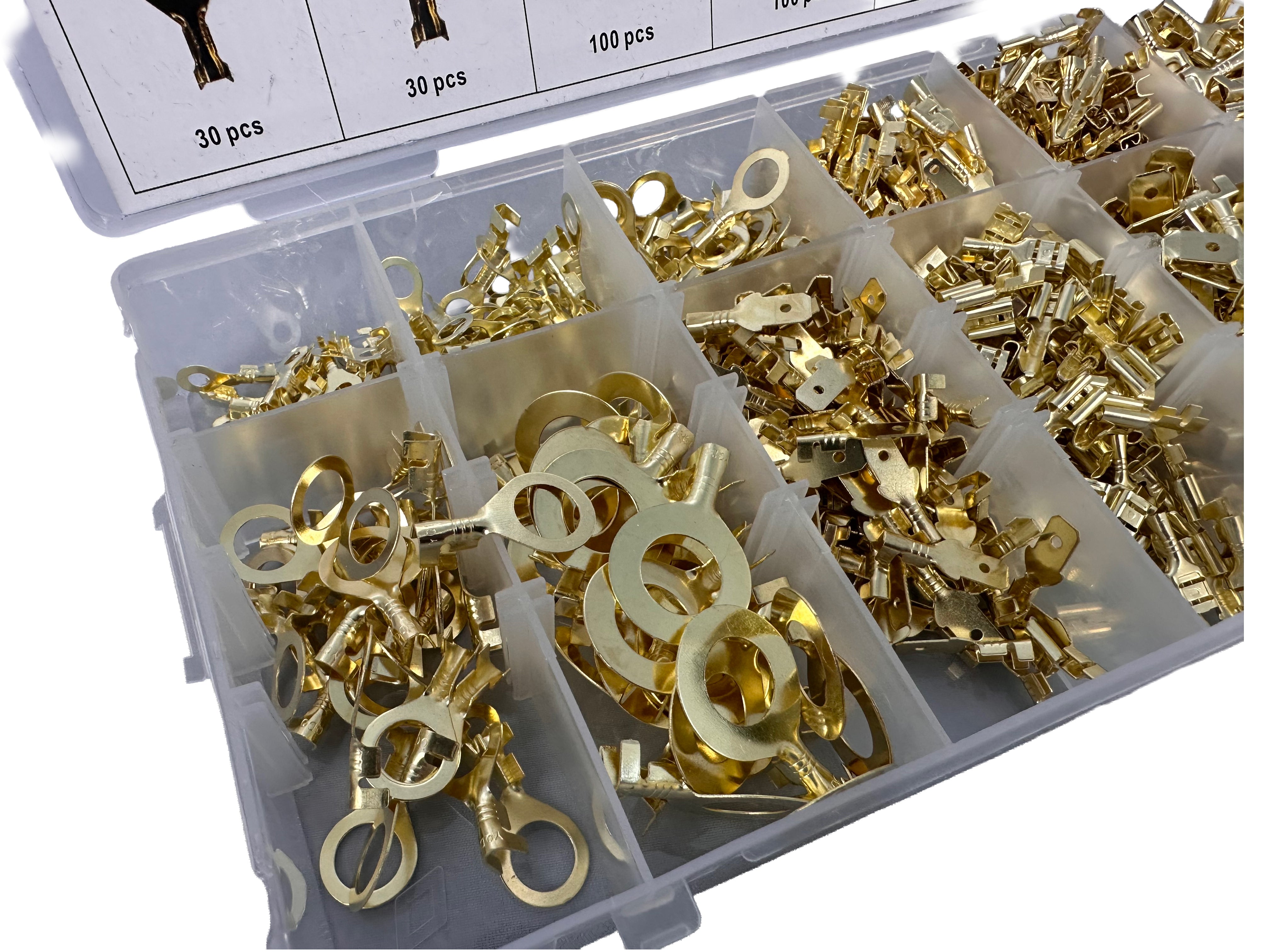 SET CONECTORI CABLU AUTO 750 PIESE GEBO TOOLS