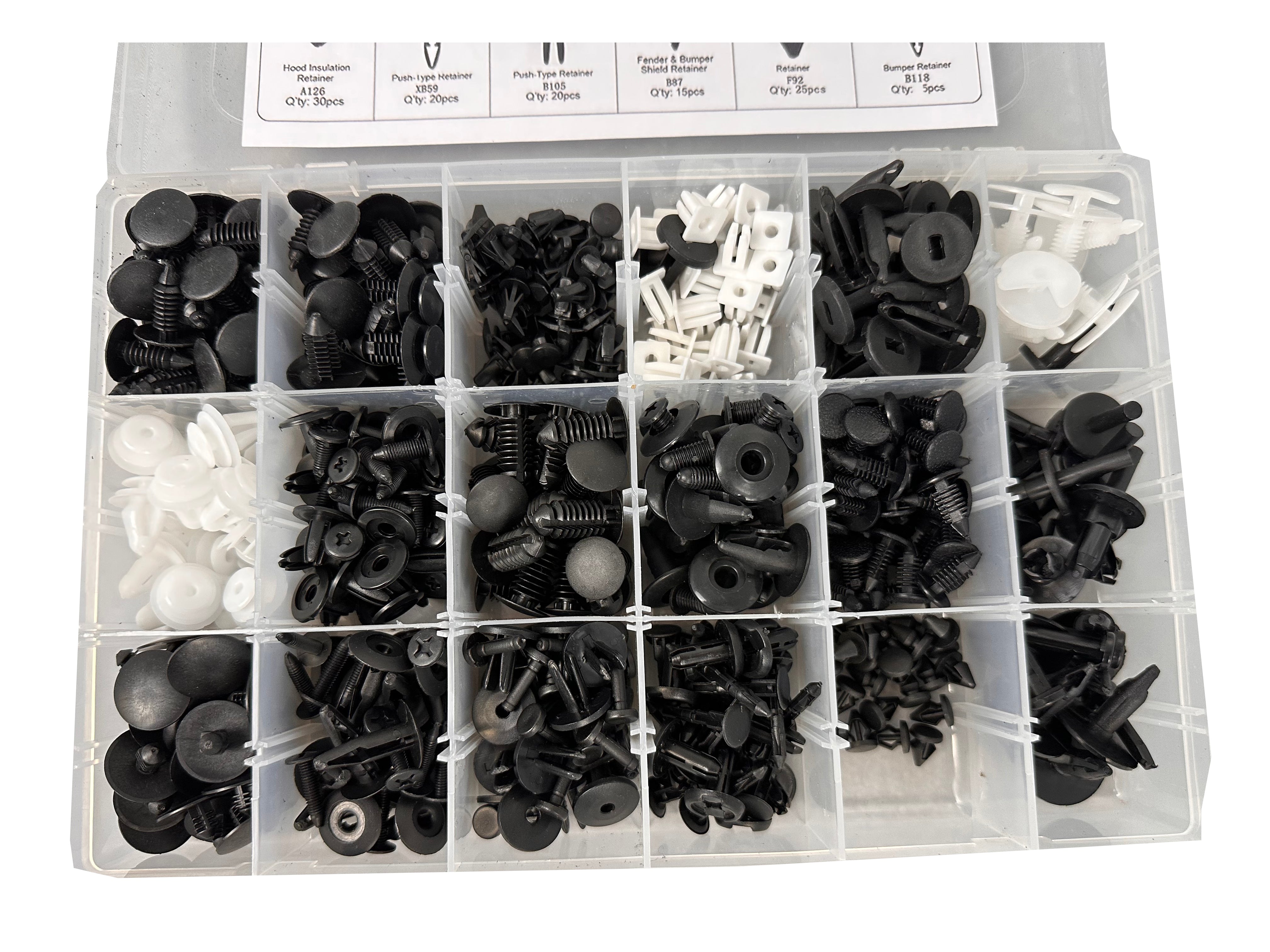 SET CLIPSURI CLEME AUTO DE PLASTIC FORD 415 PIESE GEBO TOOLS