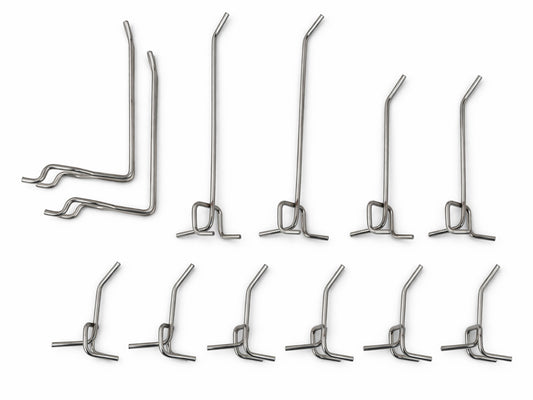 SET 12 BUC CLEME CARLIGE SUPORT SCULE PENTRU PANOU ORGANIZATOR GEBO TOOLS