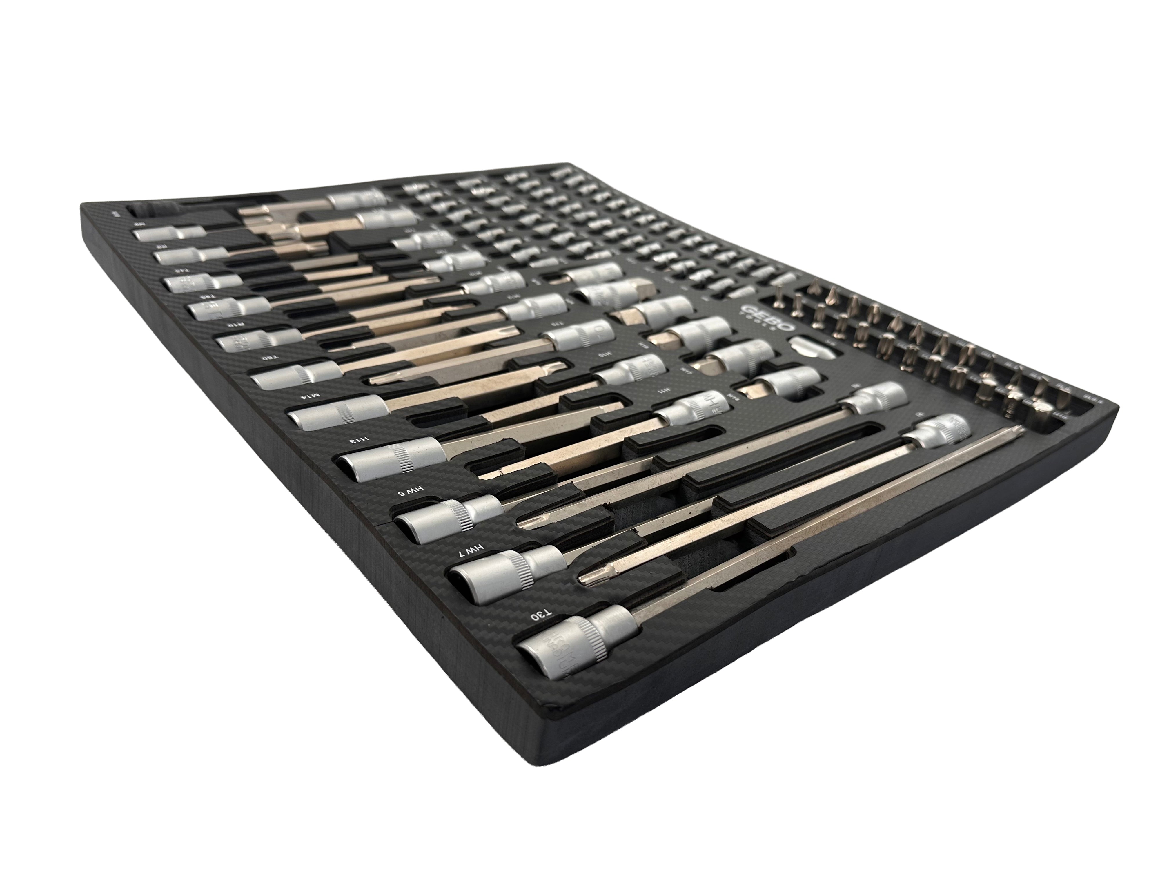 MODUL DULAP BITI 101 PIESE GEBO TOOLS