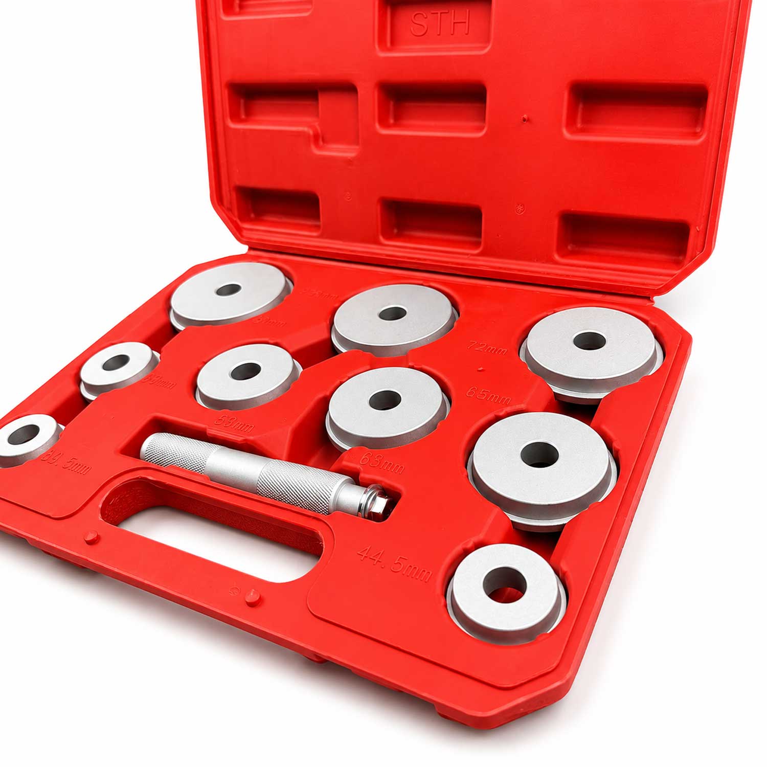 TRUSA PRESA MONTARE DEMONTARE RULMENTI DE BUTUC, FUZETA 10 PIESE GEBO TOOLS