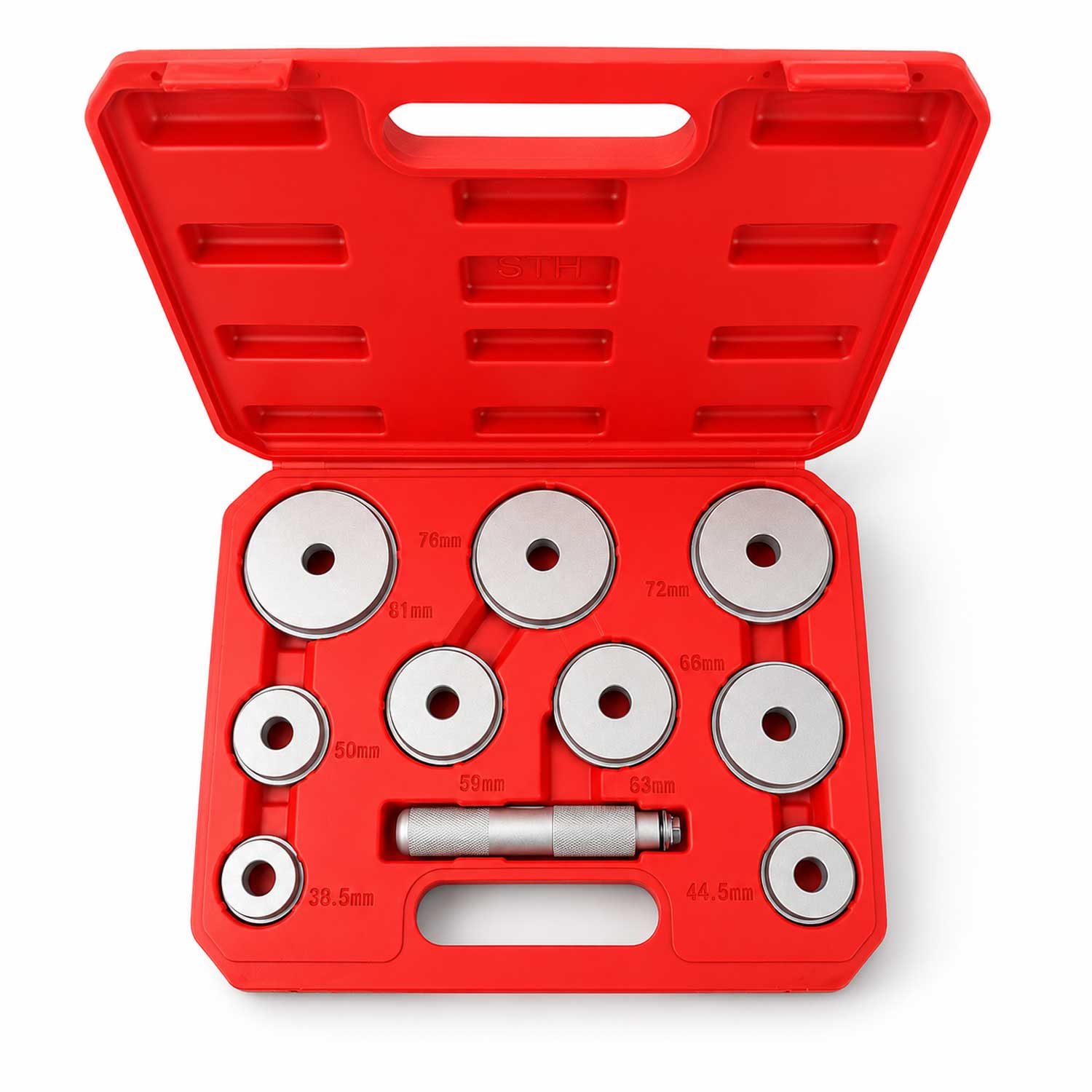 TRUSA PRESA MONTARE DEMONTARE RULMENTI DE BUTUC, FUZETA 10 PIESE GEBO TOOLS