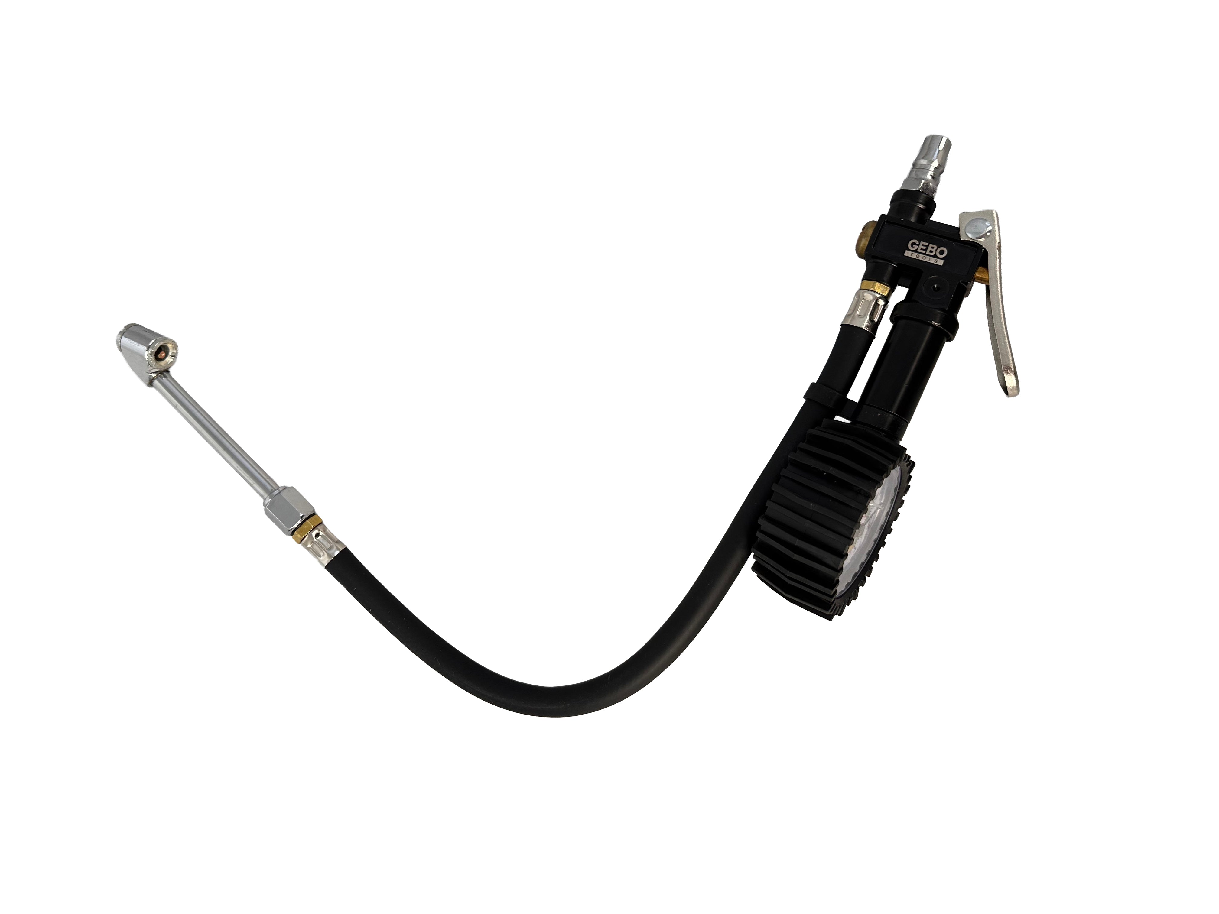 PISTOL DE UMFLAT ROTI CU MANOMETRU ANALOGIC 0-15BAR GEBO TOOLS