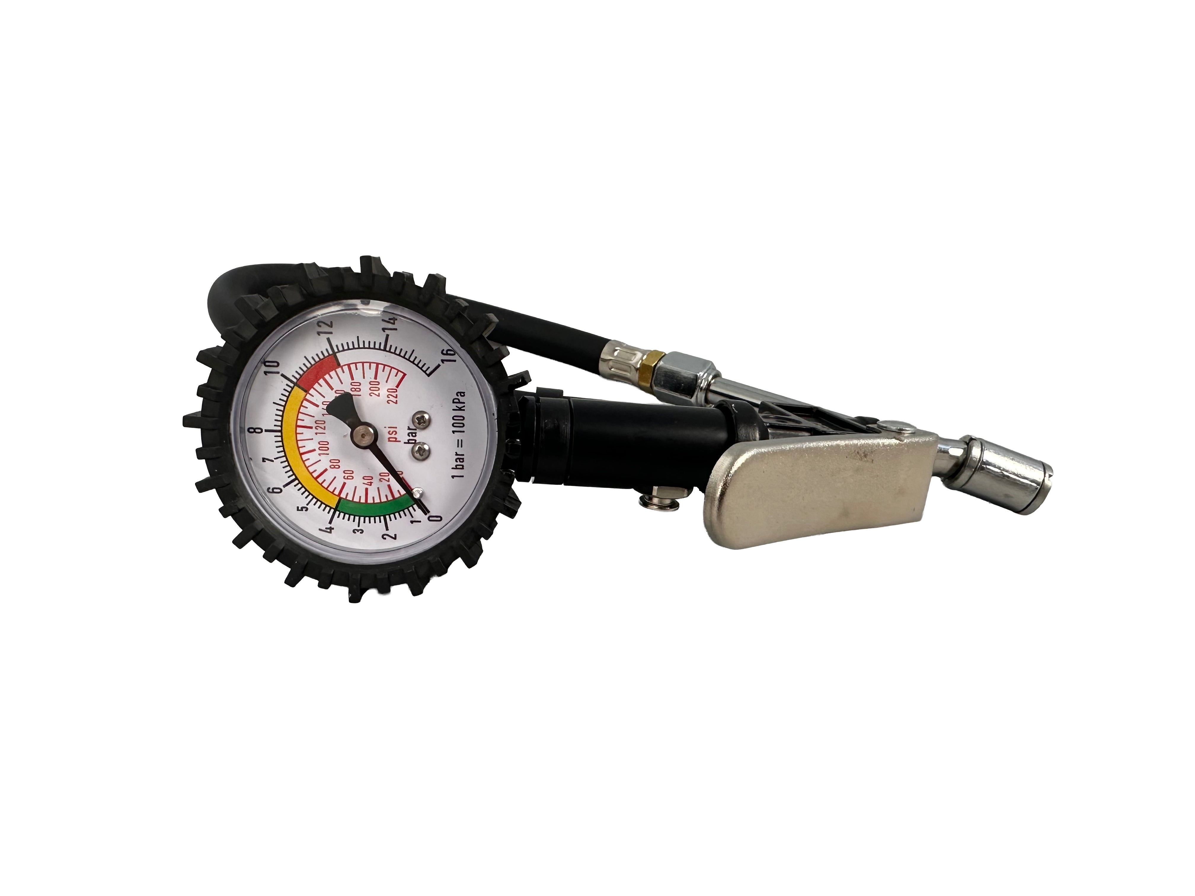 PISTOL DE UMFLAT ROTI CU MANOMETRU ANALOGIC 0-15BAR GEBO TOOLS