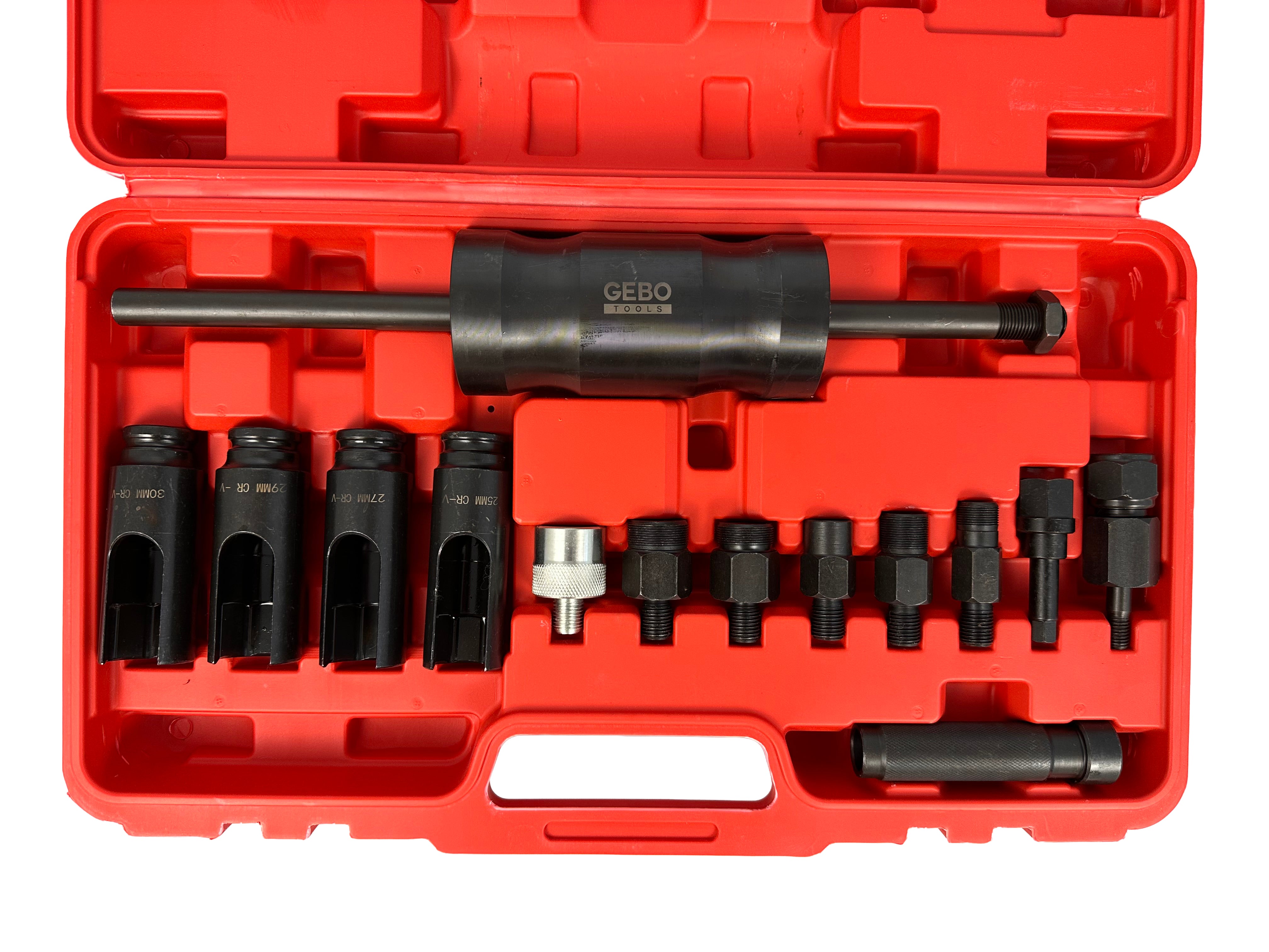 TRUSA EXTRACTOR INJECTOARE 14 PIESE DIESEL GEBO TOOLS