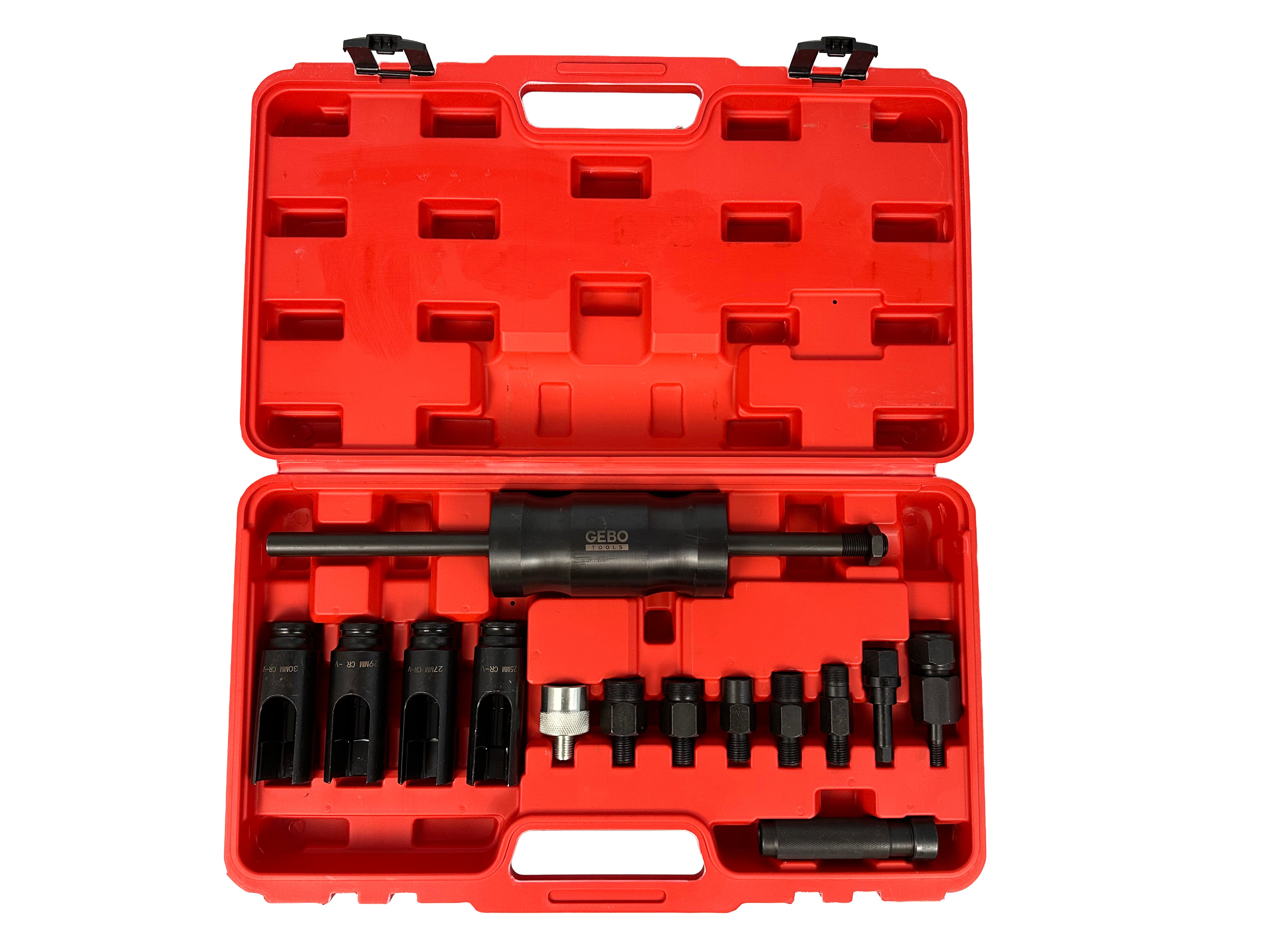 TRUSA EXTRACTOR INJECTOARE 14 PIESE DIESEL GEBO TOOLS