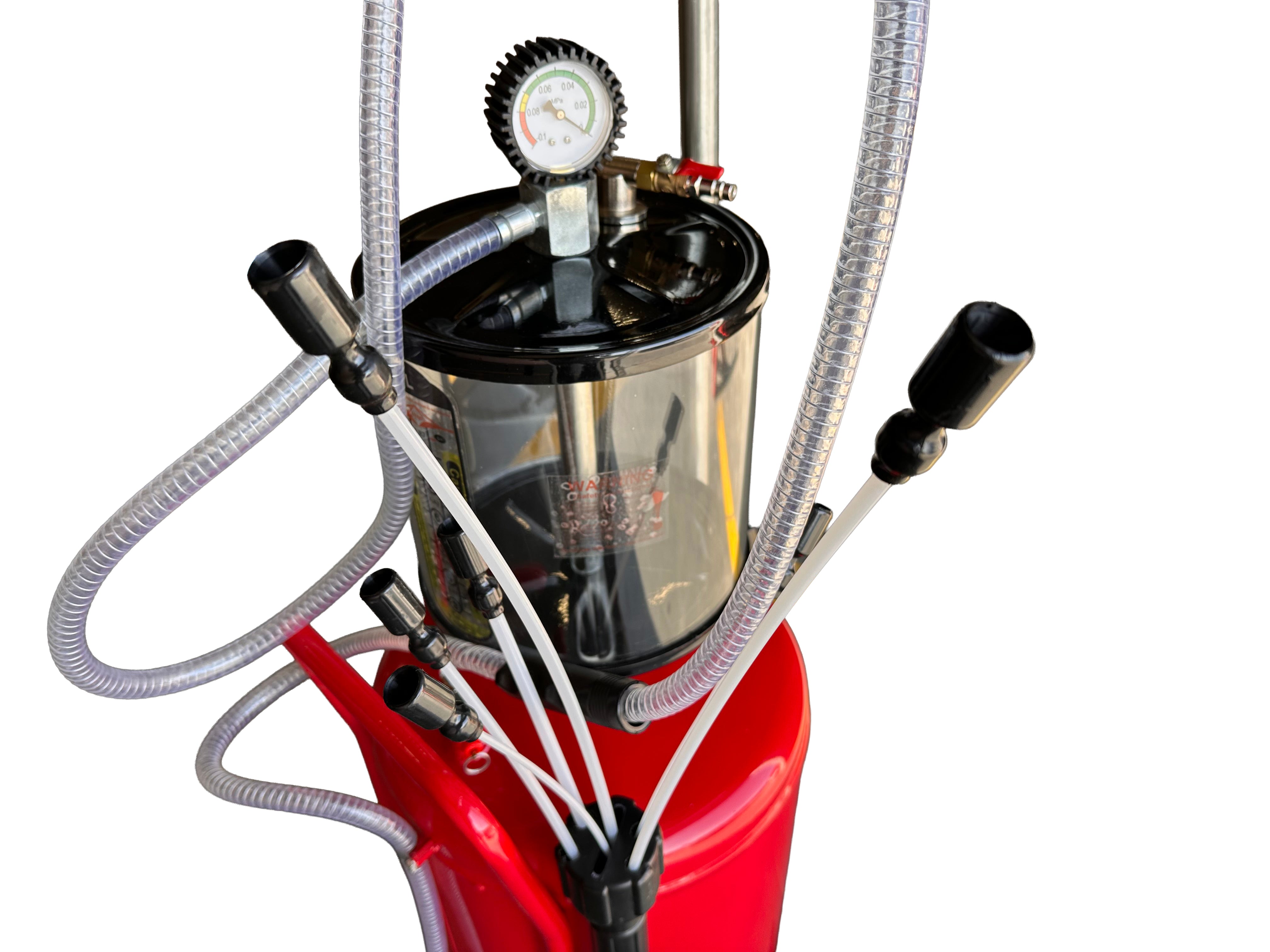 RECUPERATOR DE ULEI CU ACTIONARE PNEUMATICA PRIN ASPIRATIE CAPACITATE 80 L GEBO TOOLS
