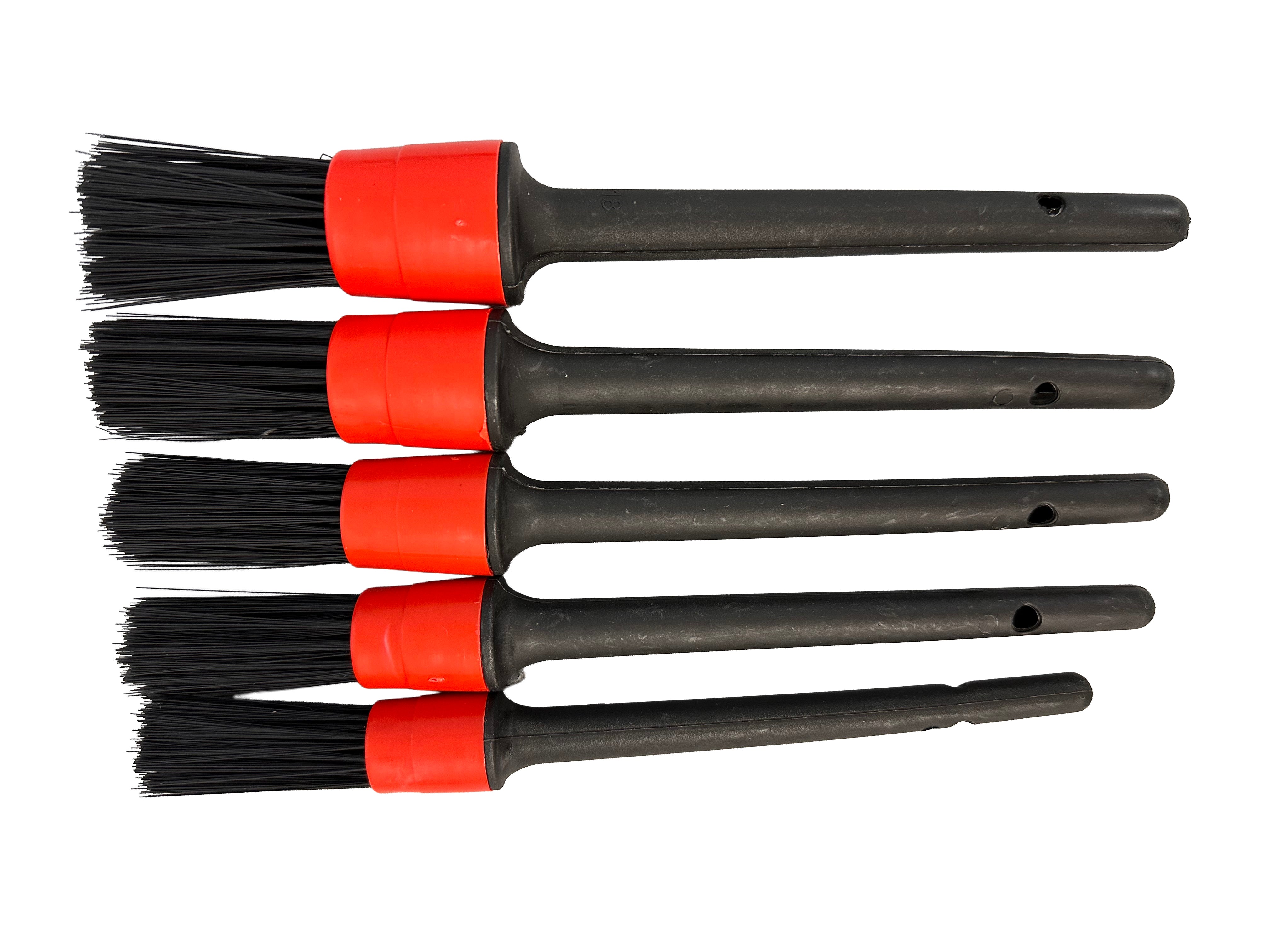 SET 5 PERII PENTRU DETAILING - CURATAT INTERIOR AUTO GEBO TOOLS