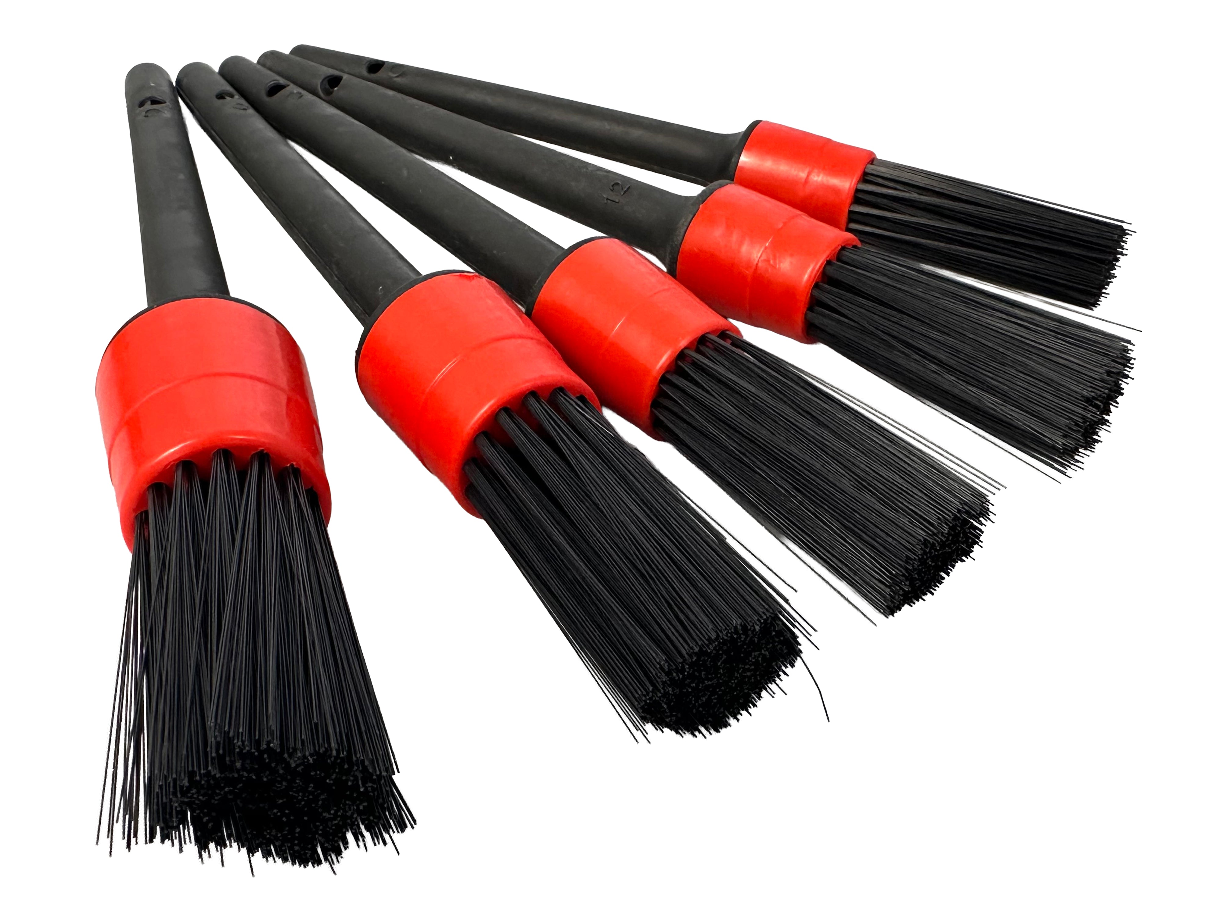 SET 5 PERII PENTRU DETAILING - CURATAT INTERIOR AUTO GEBO TOOLS