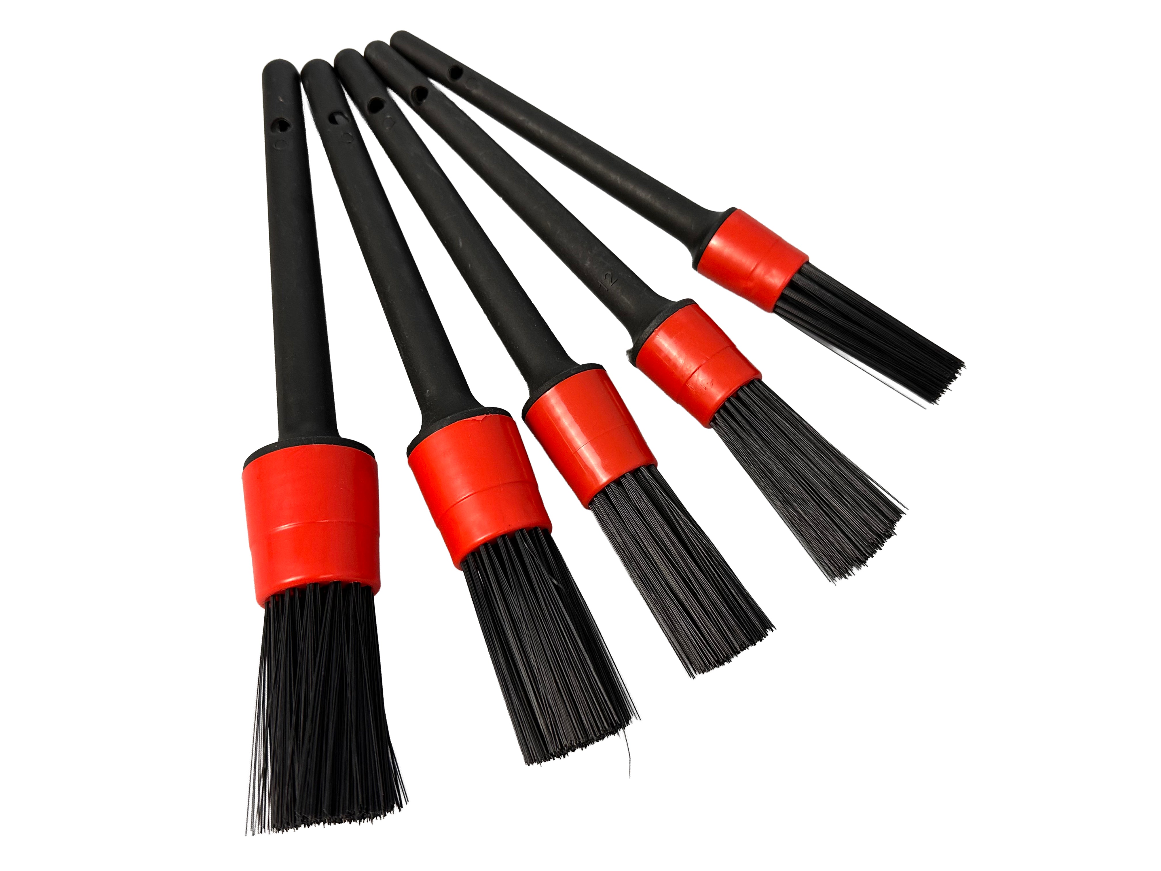 SET 5 PERII PENTRU DETAILING - CURATAT INTERIOR AUTO GEBO TOOLS