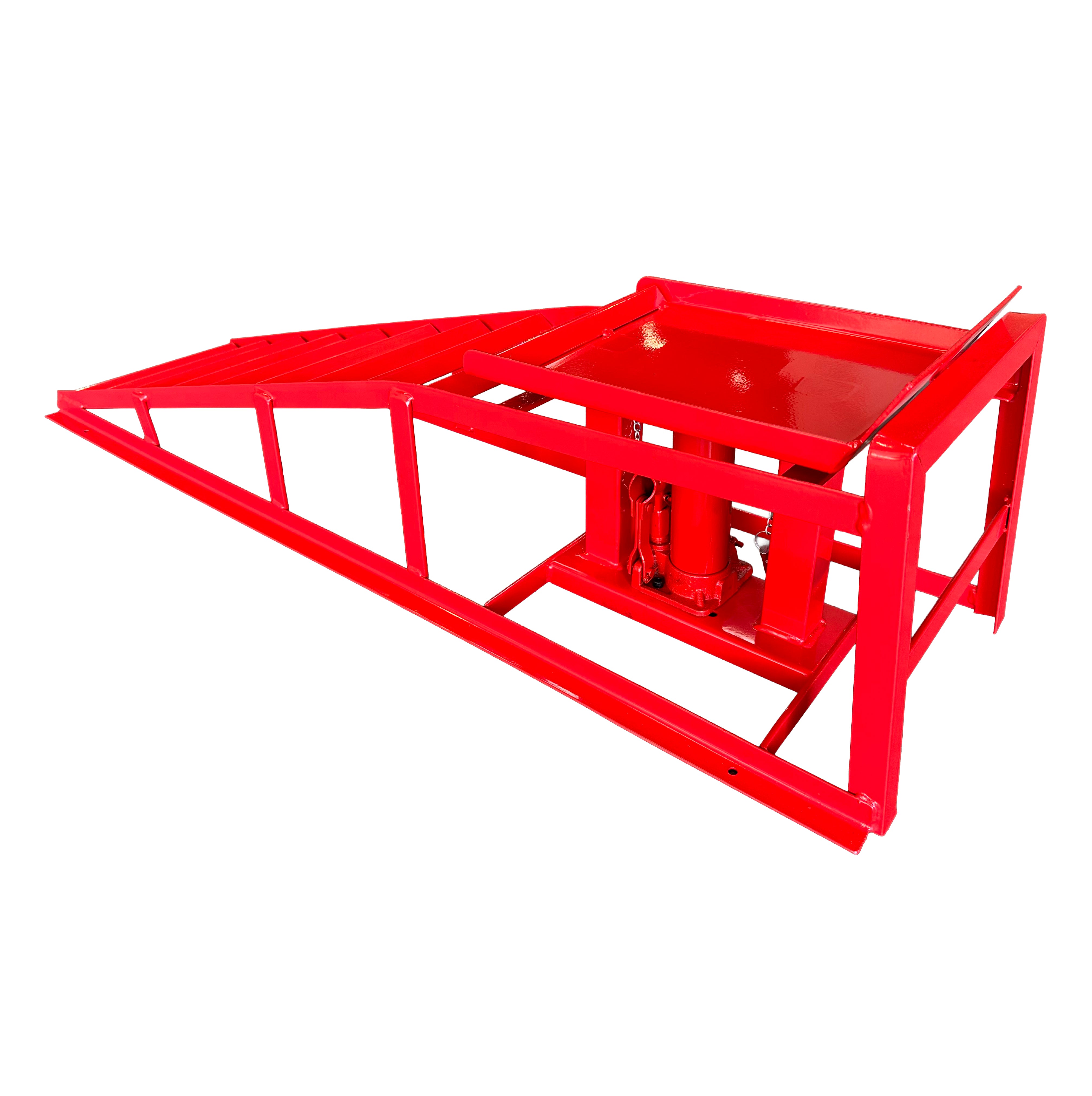 SET RAMPA AUTO CU ELEVARE HIDRAULICA 2T GEBO TOOLS