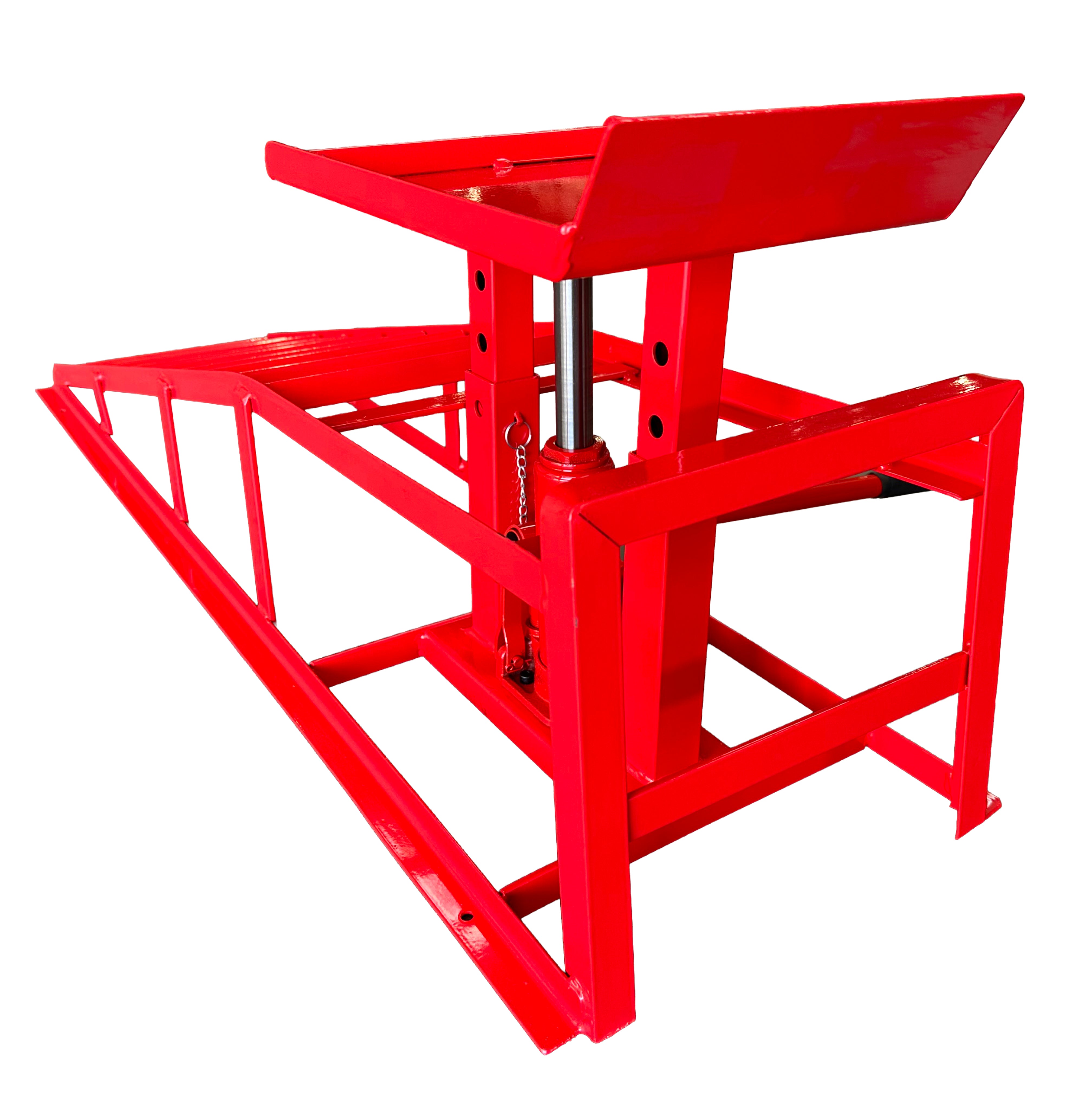 SET RAMPA AUTO CU ELEVARE HIDRAULICA 2T GEBO TOOLS