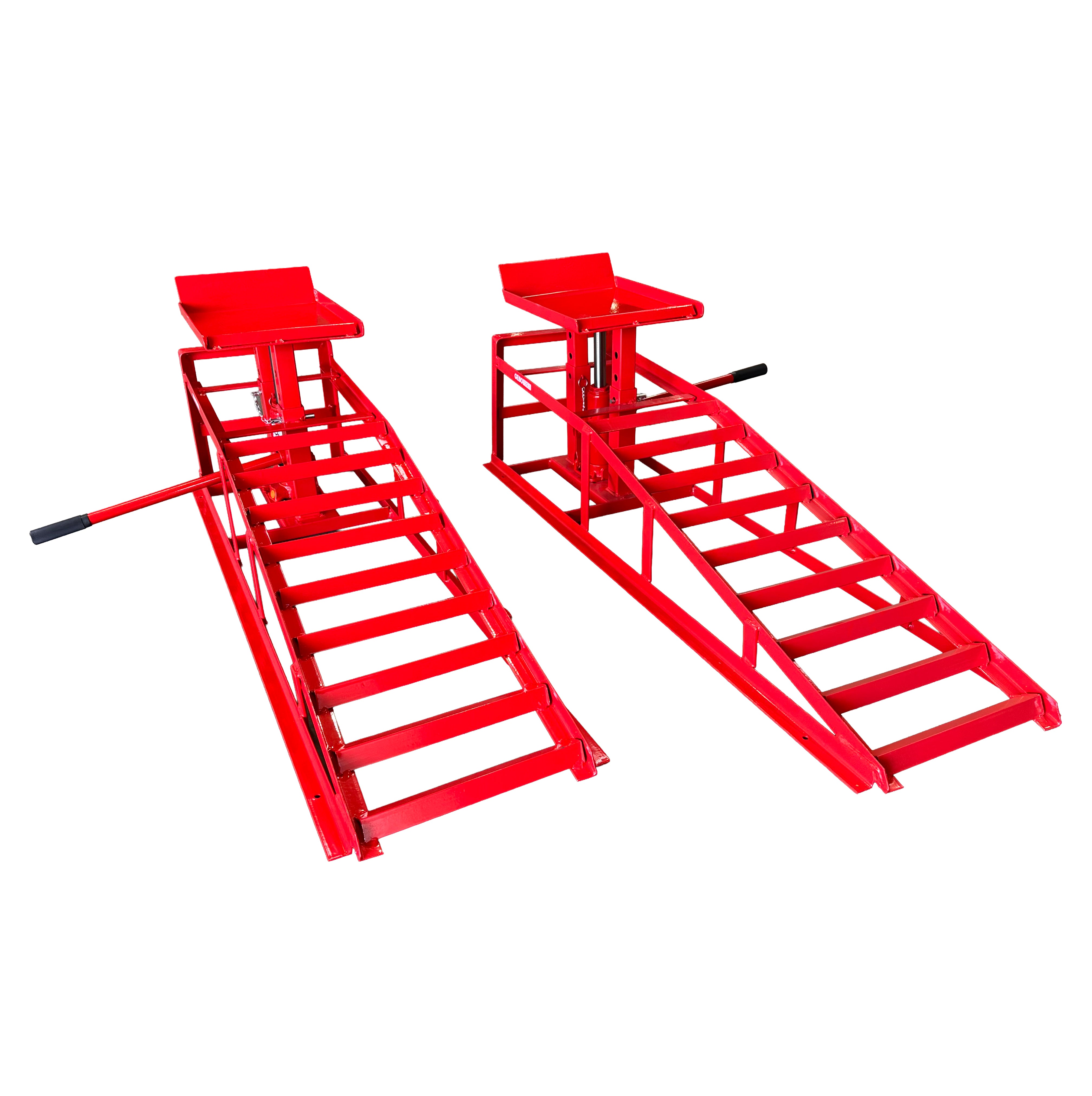 SET RAMPA AUTO CU ELEVARE HIDRAULICA 2T GEBO TOOLS