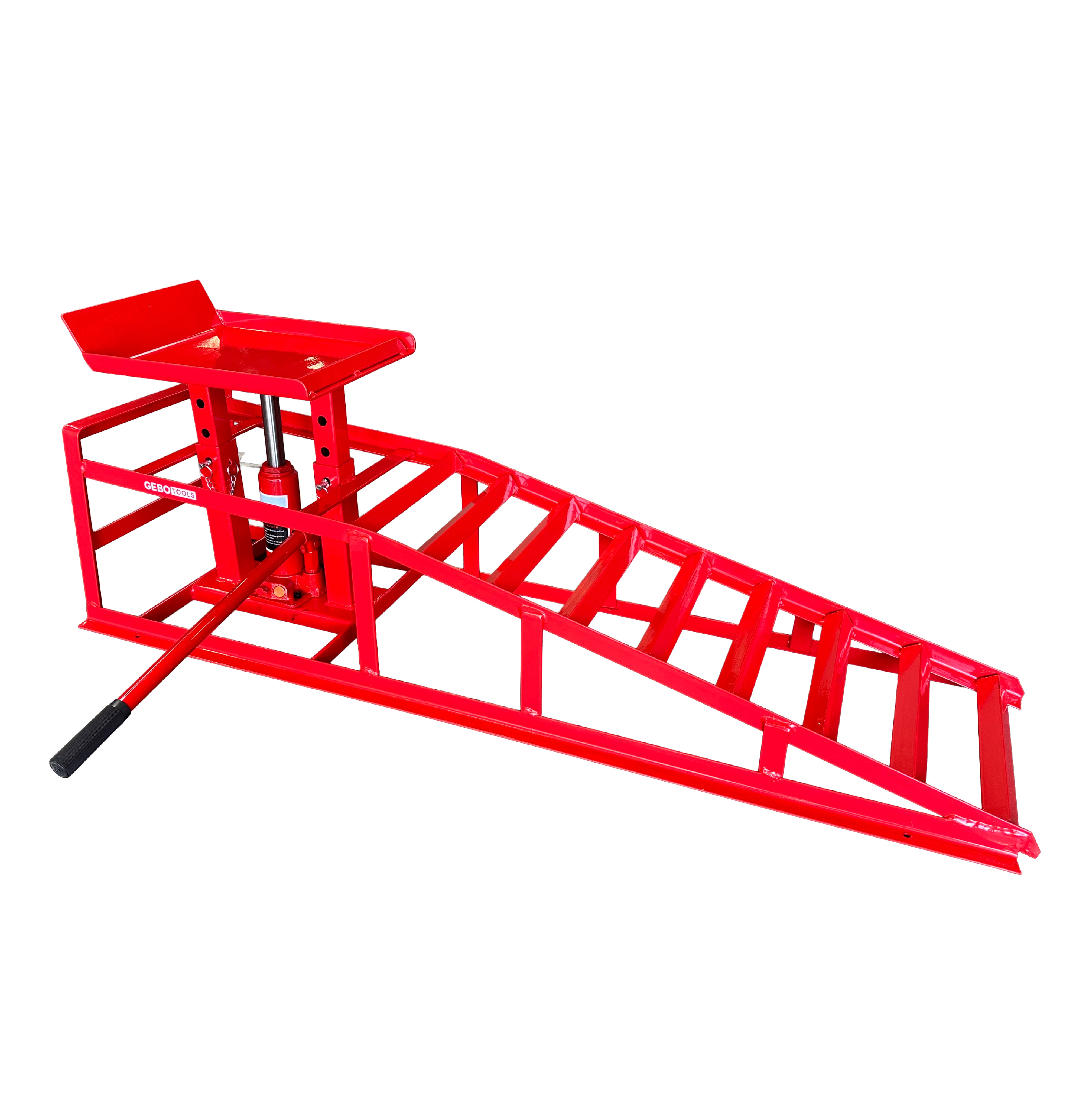 SET RAMPA AUTO CU ELEVARE HIDRAULICA 2T GEBO TOOLS