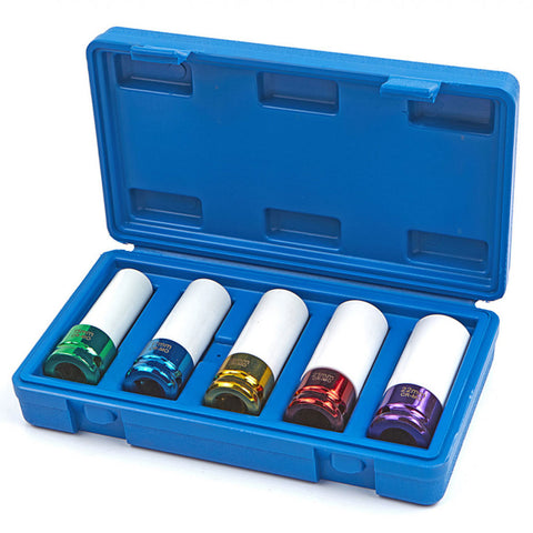 SET TUBULARE CU PROTECTIE PENTRU JANTE ALIAJ 5 BUC