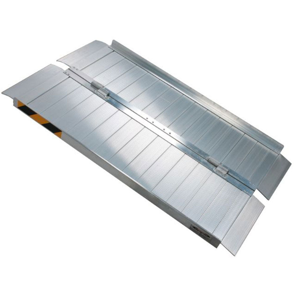 RAMPA MOBILA PLIABILA DIN ALUMINIU – 270 KG, 122 CM, USOARA SI PORTABI