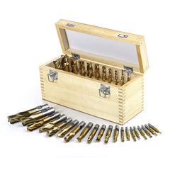 SET 20 DE FREZE HSS PLACATE CU TIN 3-20MM HBM MODEL 1