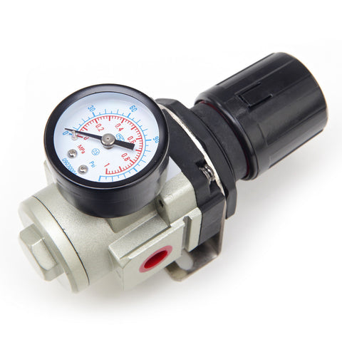 REGULATOR DE PRESUNE 1/4 CU MANOMETRU HBM