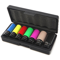 SET TUBULARE CU PROTECTIE PENTRU JANTE ALIAJ 1/2 17-27MM HBM