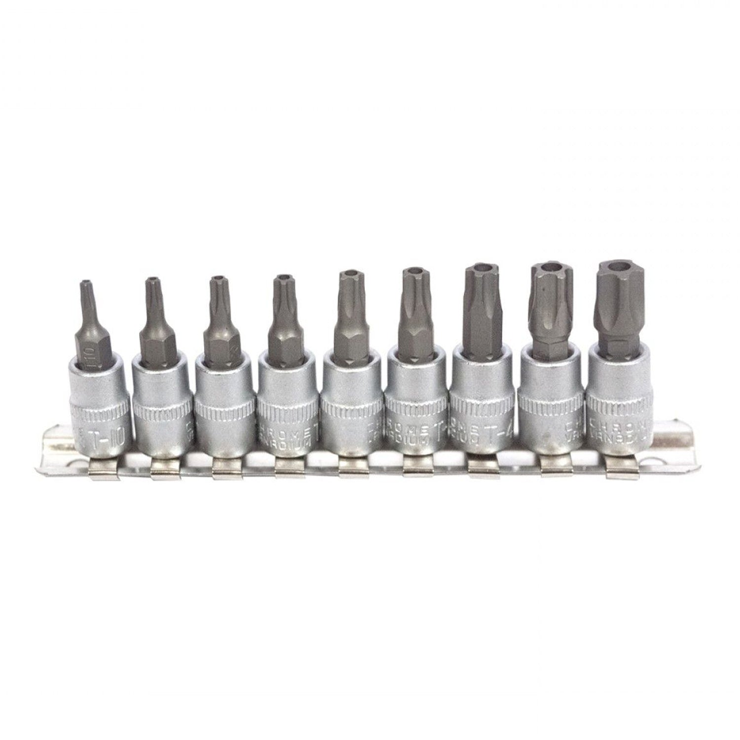 SET TORX 1/4 5 LATURI PENTRU DEBITMETRU 9 PIESE T10-T50 KROFTOOLS