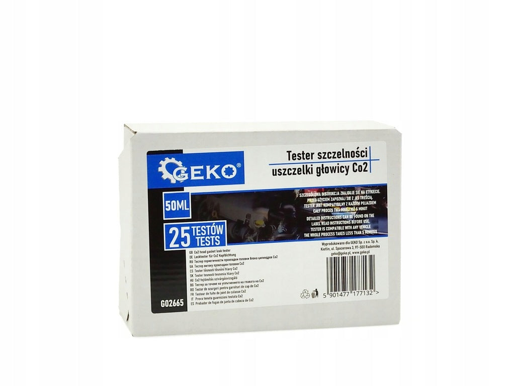 TESTER DE SCURGERI PENTRU GARNITURI DE CHIULASA CO2  GEKO