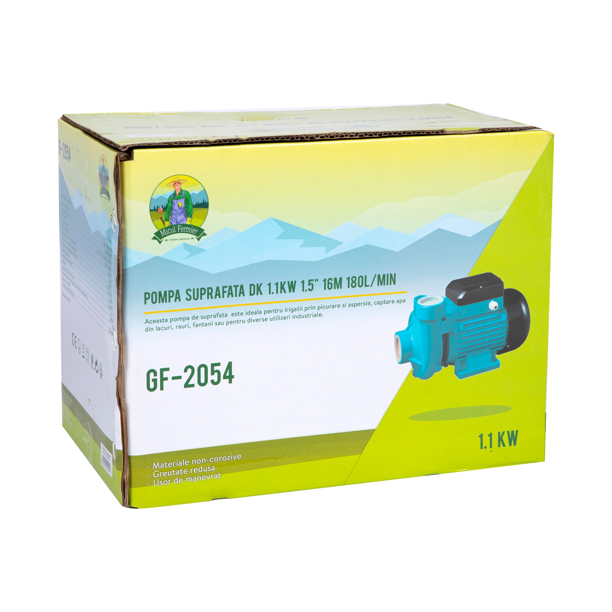POMPA SUPRAFATA DK 1100W, DEBIT MAXIM 180L/MIN