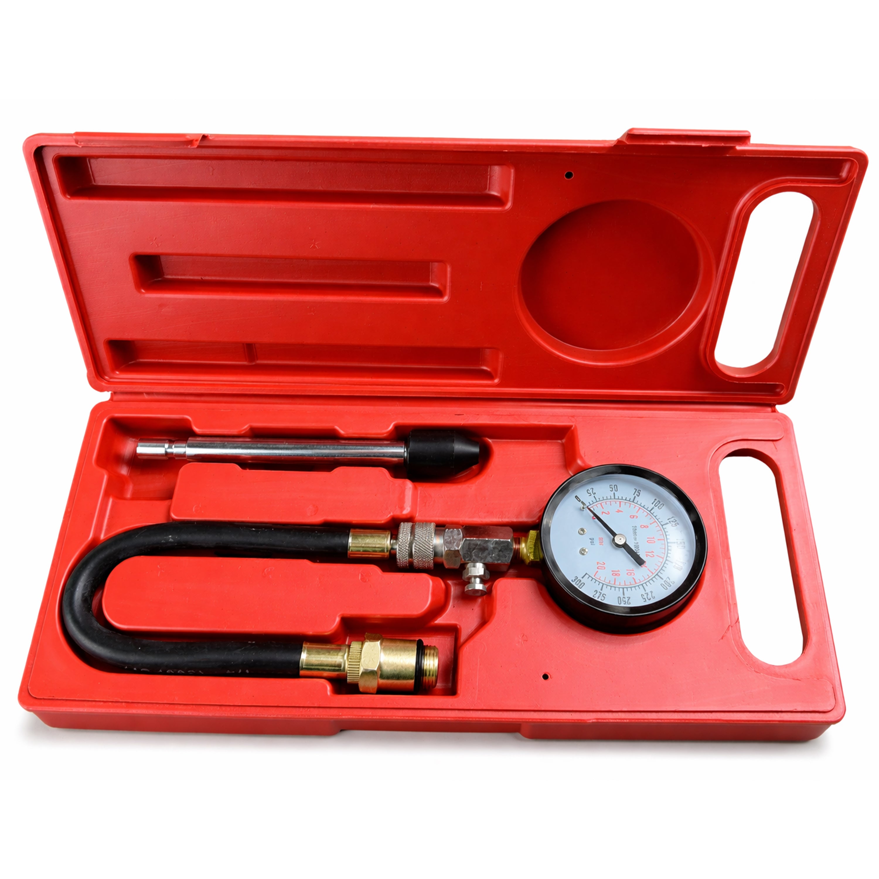 TESTER COMPRESIE MOTAORE BENZINA COMPRESMETRU BENZINA GEBO TOOLS