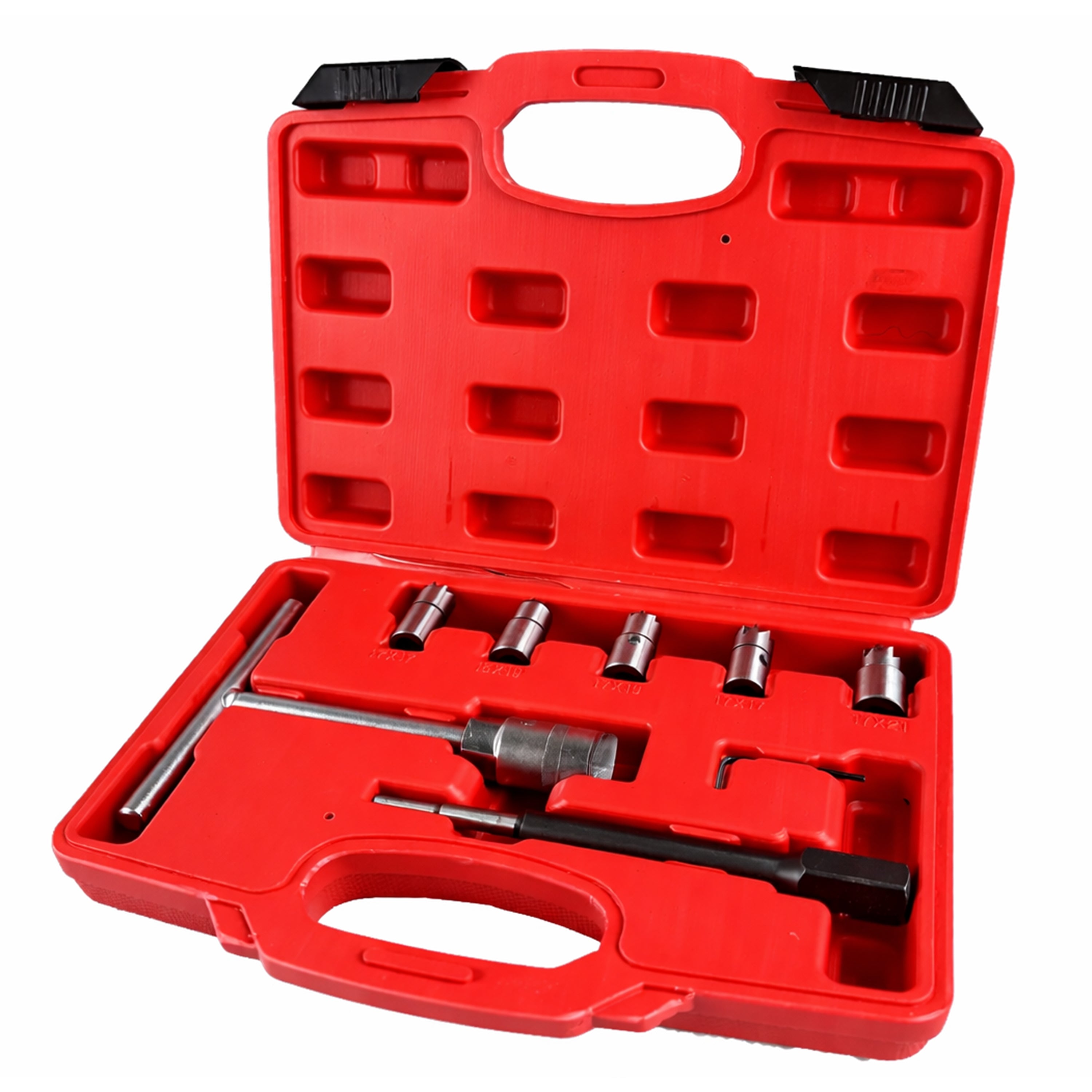 TRUSA FREZE PENTRU CURATAT LOCAS ORIFICIU SCAUN INJECTOARE 7 PIESE GEBO TOOLS