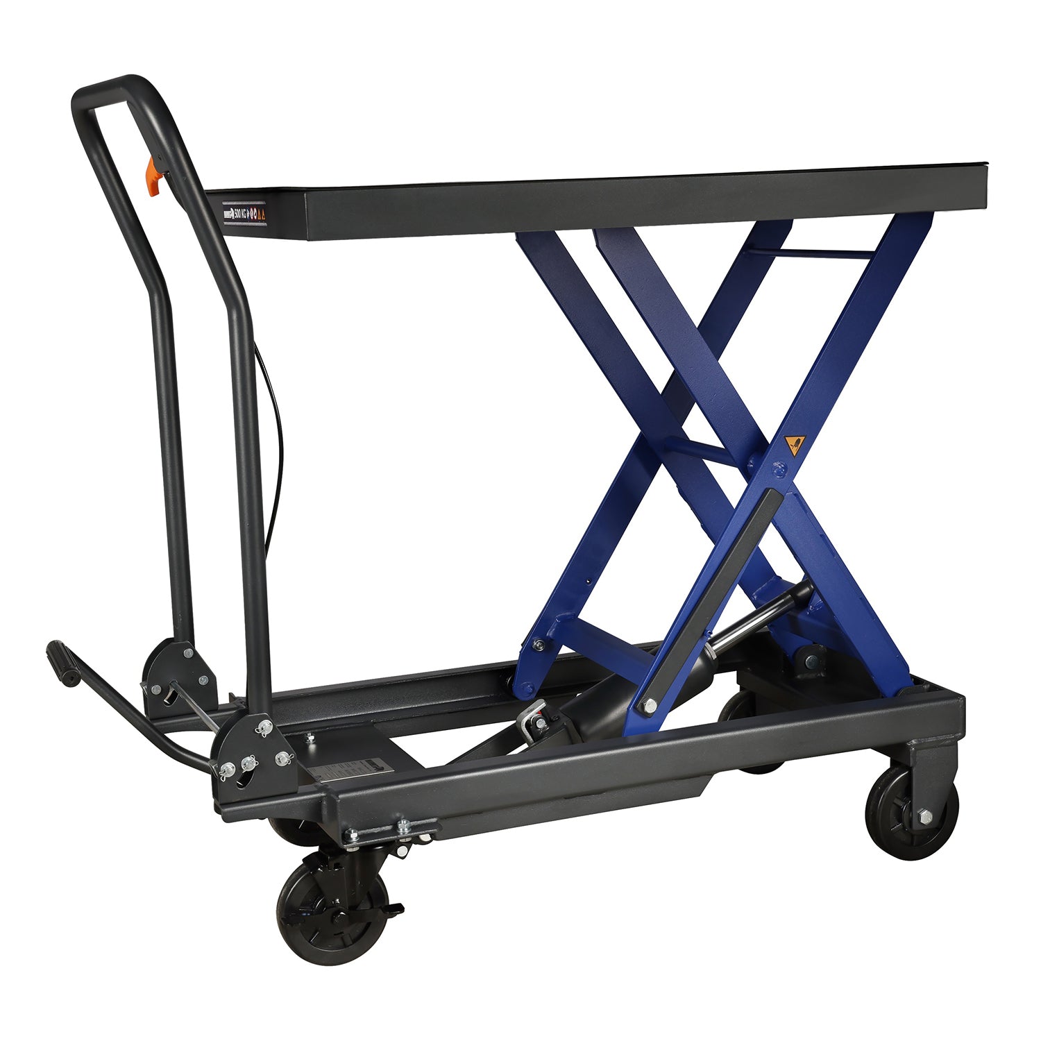 MASA HIDRAULICA MOBILA MAMMUTH 500KG, RIDICARE 390-910MM, PLATFORMA 852 X 502 MM