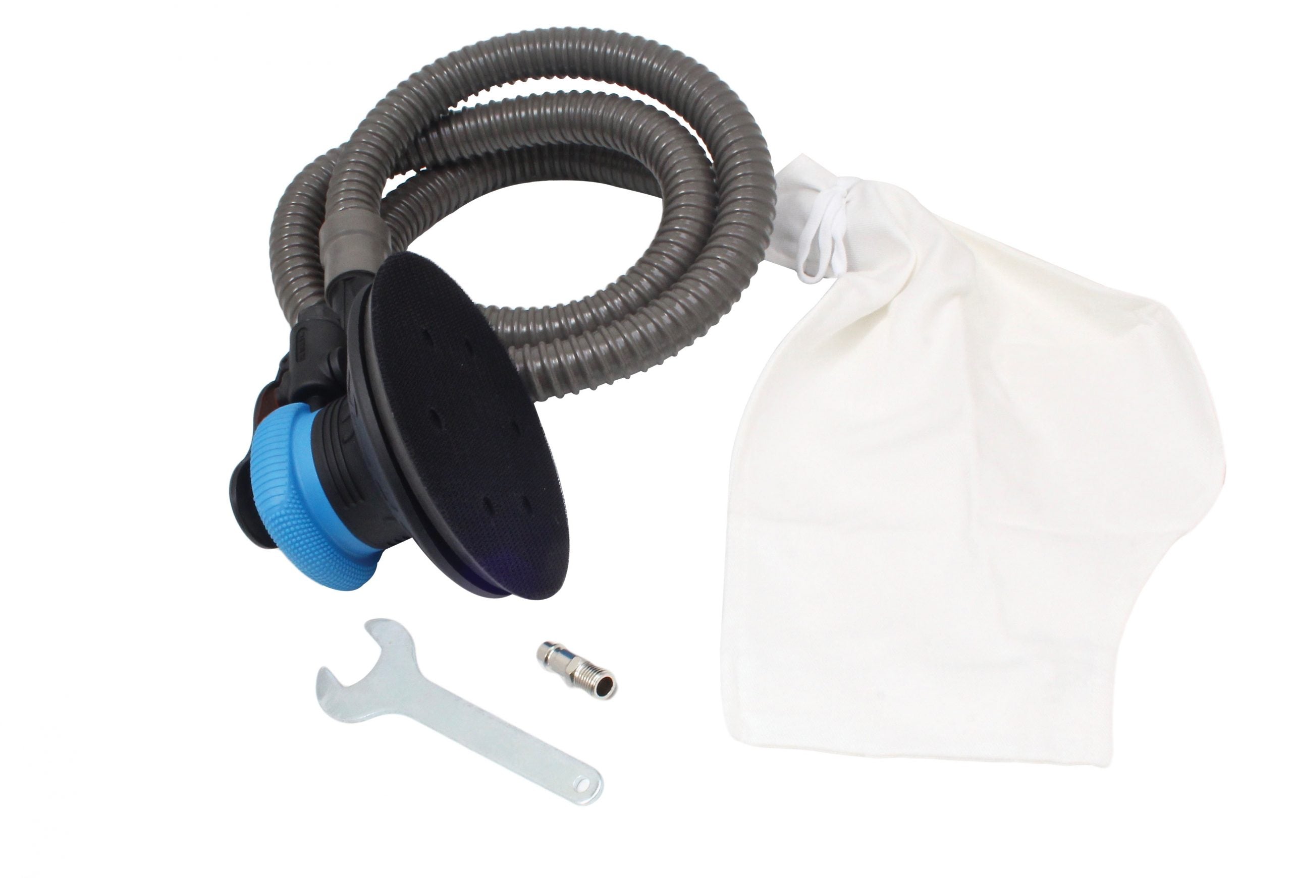 SLEFUITOR PNEUMATIC EXCENTRIC ORBITAL CU SAC COLECTARE 150MM SATRA