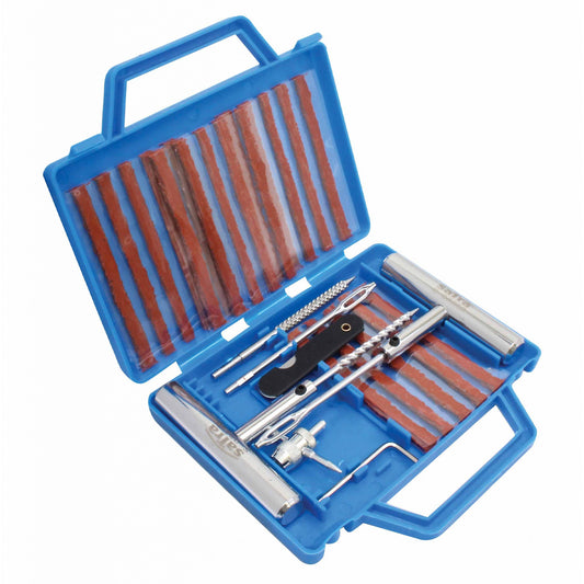 Trusa pentru reparat anvelope  cu snur 27 piese