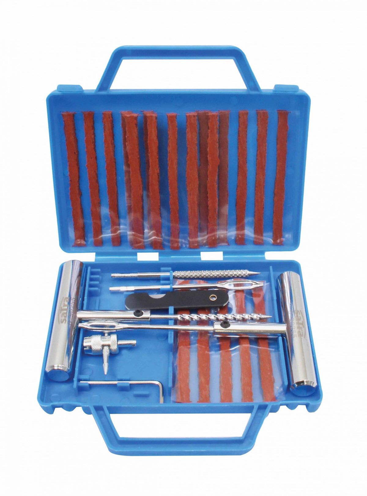 Trusa pentru reparat anvelope  cu snur 27 piese