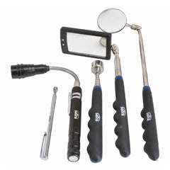 SET INSPECTIE SI RECUPERARE 5 PIESE - MAGNET, OGLINDA, LANTERNA LED