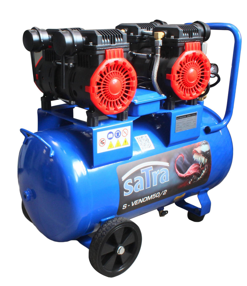 COMPRESOR SILENTIOS ZGOMOT REDUS FARA ULEI 50L 2200W SATRA