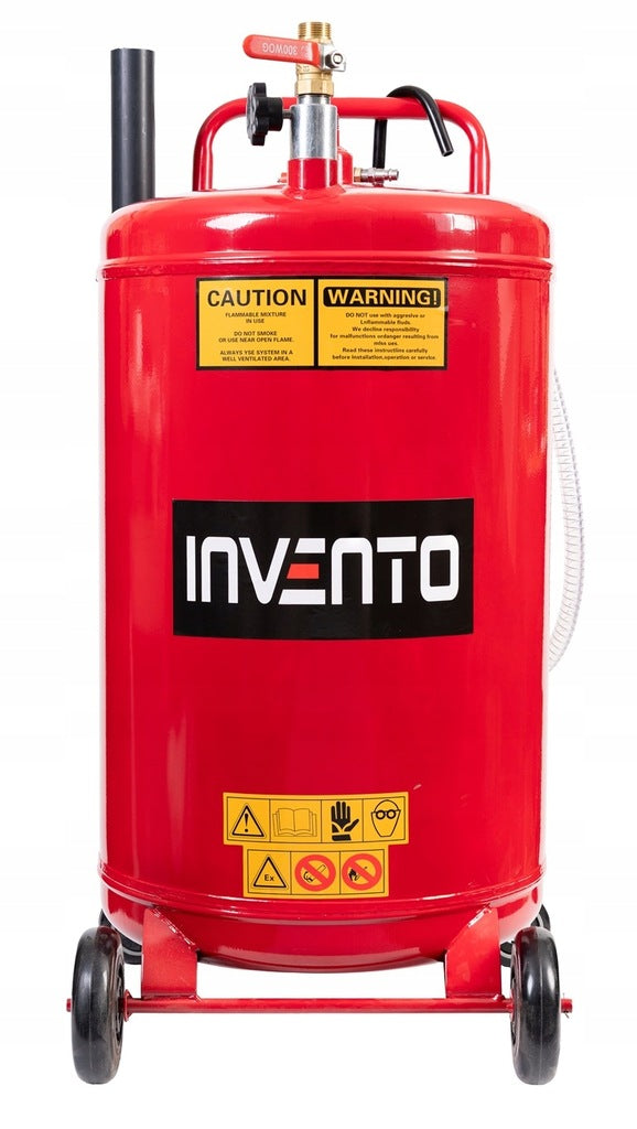 RECUPERATOR ULEI PNEUMATIC CU ASPIRATIE 80L INVENTO