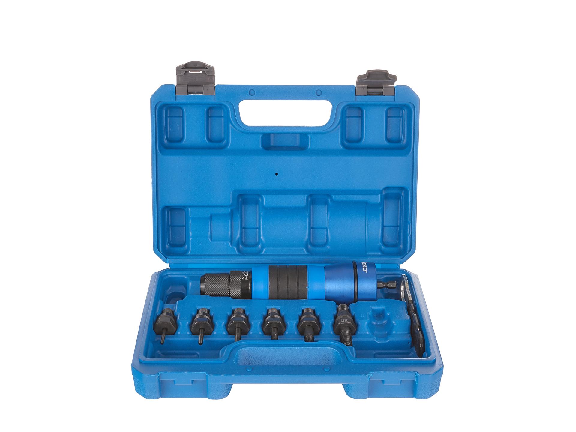 Adaptor aparat de nituit piulite m3-m10 pentru masina de gaurit insurubat