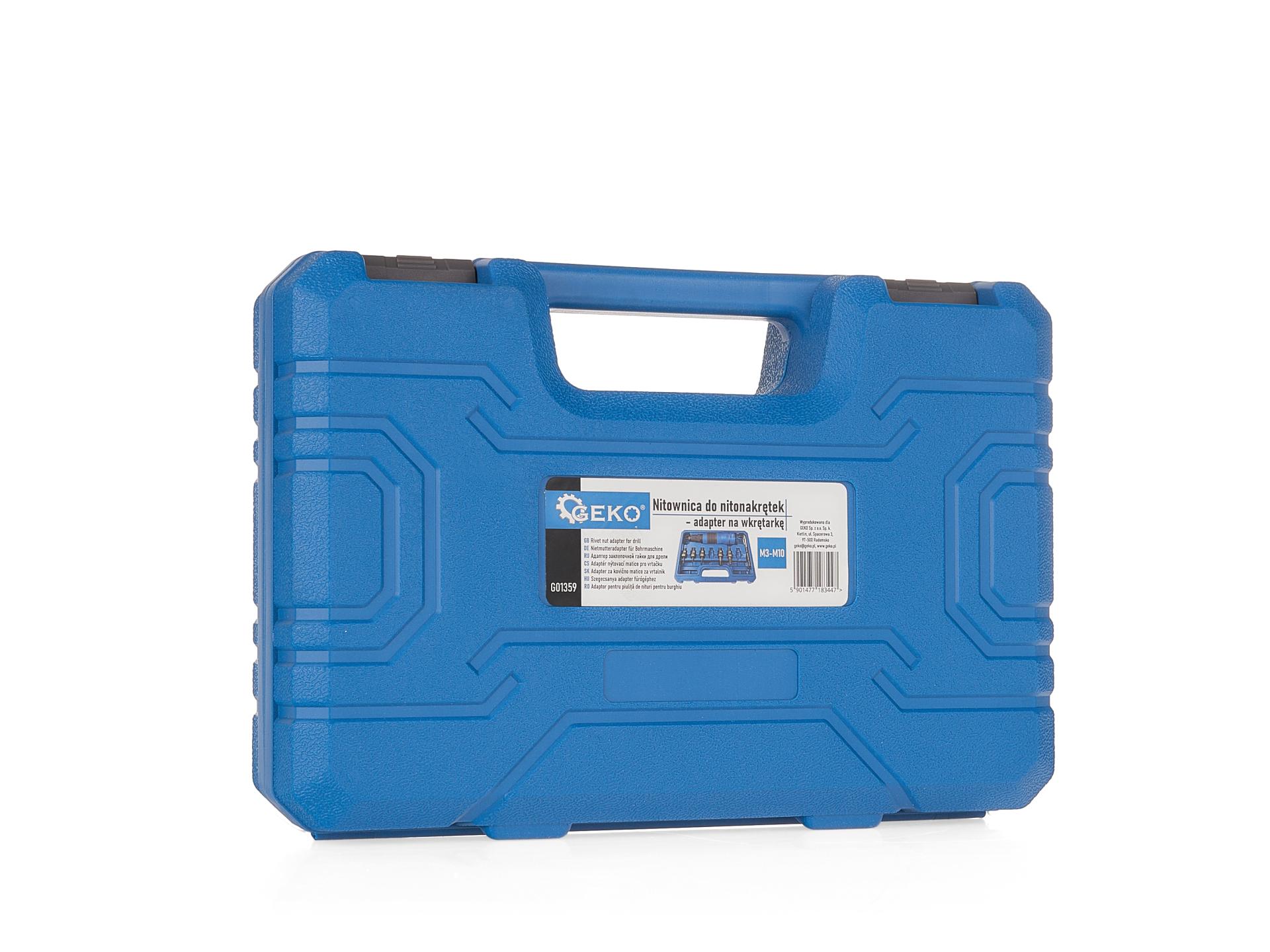 Adaptor aparat de nituit piulite m3-m10 pentru masina de gaurit insurubat