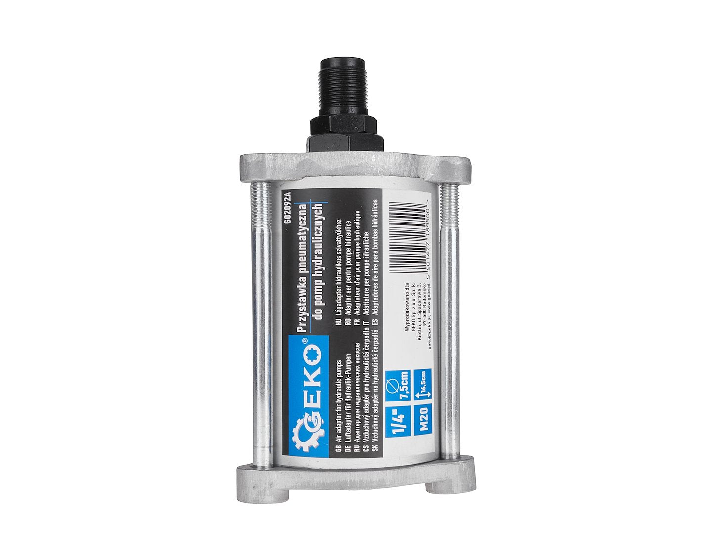 Adaptor pneumatic pentru presa hidraulica GEKO