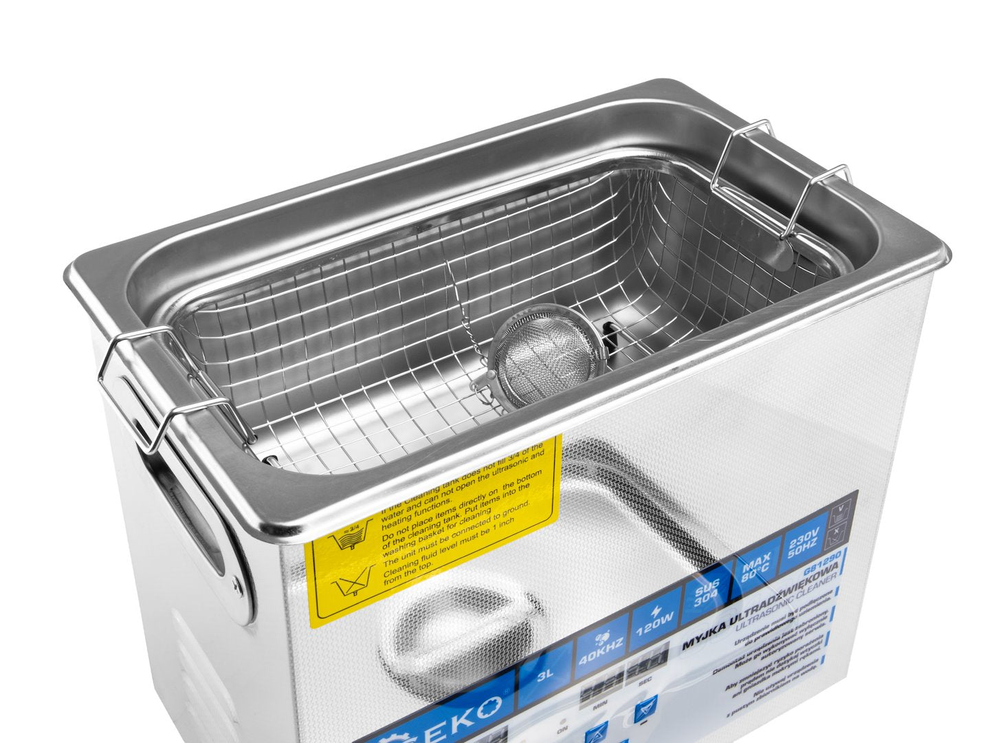 Aparat de curatat cu ultrasunete 3l 120W - GEKO