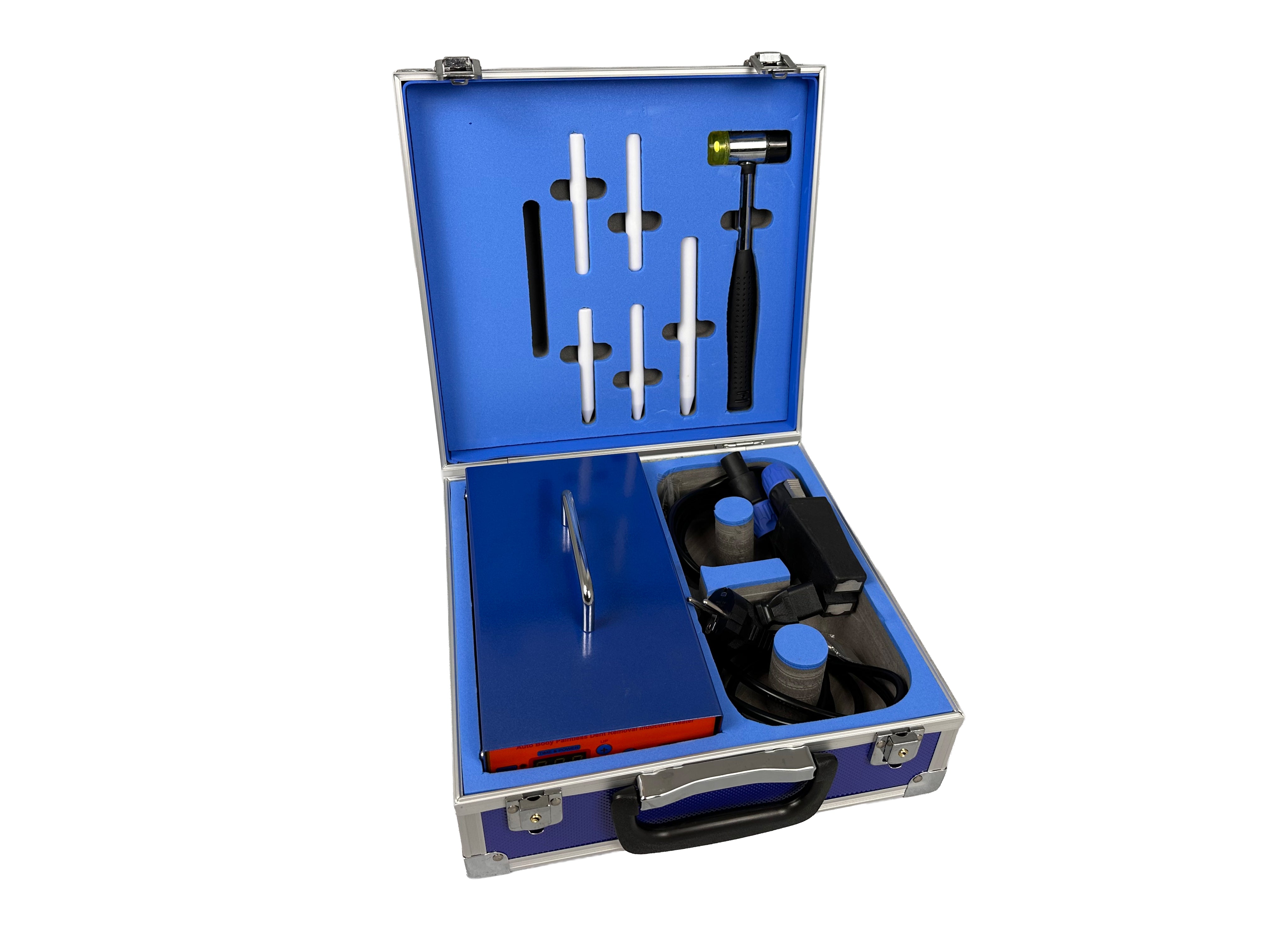Aparat de incalzire prin inductie pentru reparat indreptat lovituri caroserie auto PDR 10 piese GEBO TOOLS