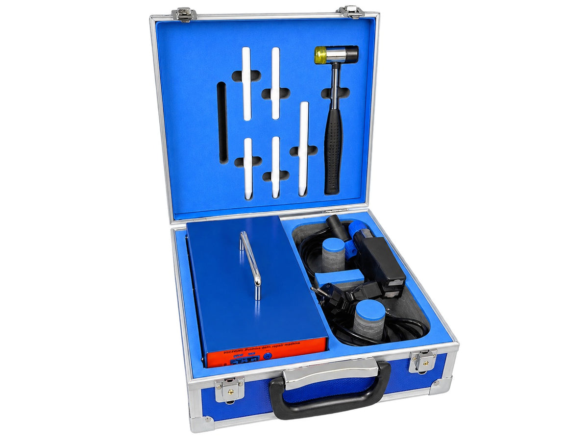 Aparat de incalzire prin inductie pentru reparat indreptat lovituri caroserie auto PDR 10 piese GEBO TOOLS