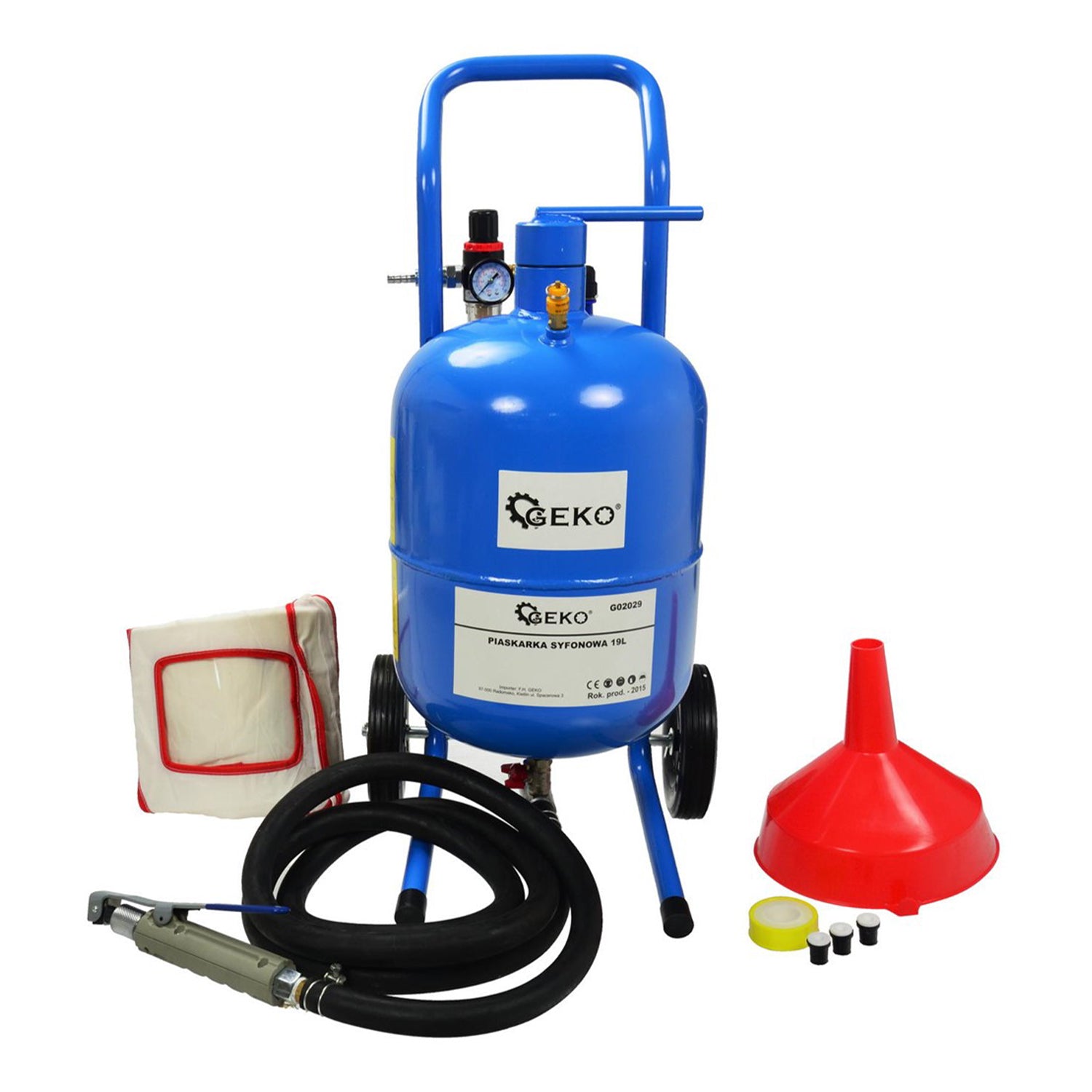 Aparat dispozitiv de sablat exterior 19l GEKO