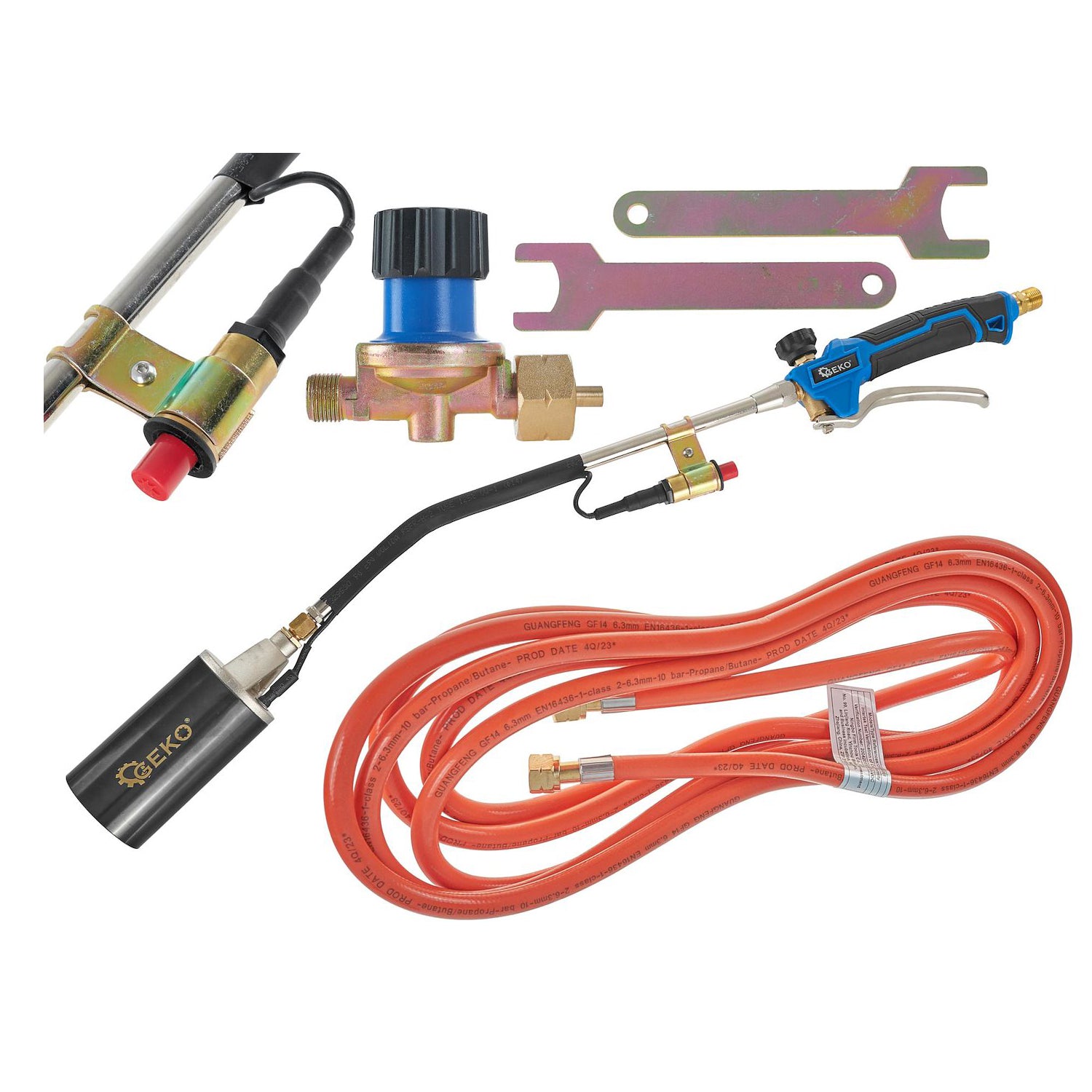 Arzator de gaz 70cm furtun 5m GEKO