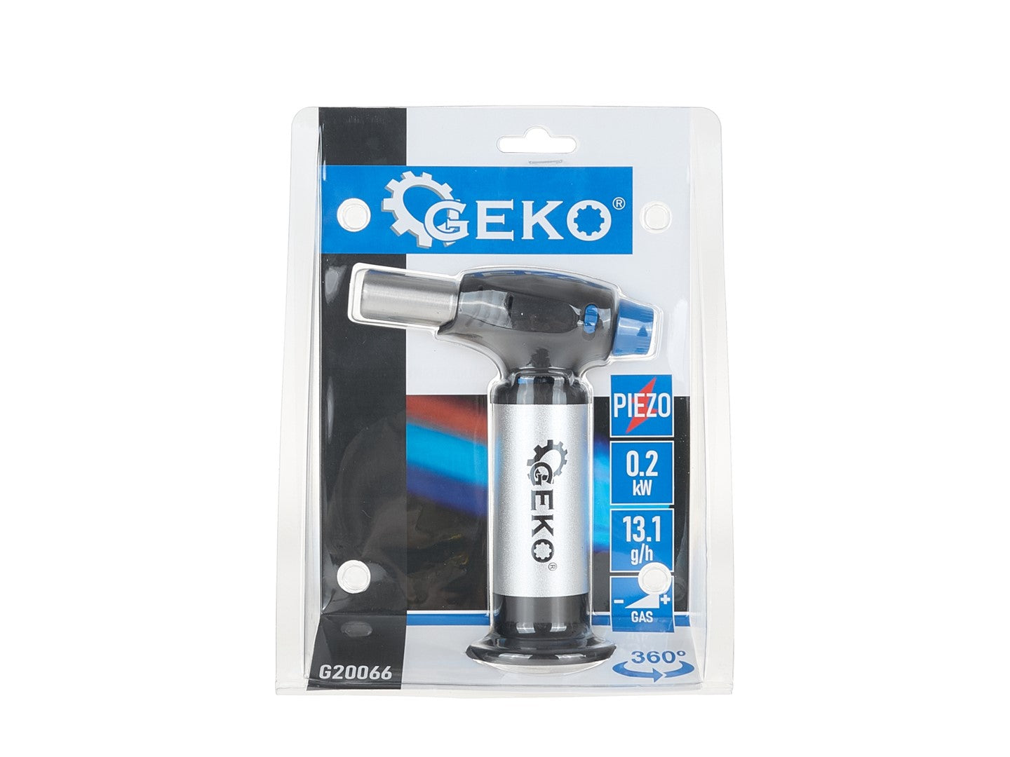 Arzator piezo portabil cu gaz 360 grade cu rezervor