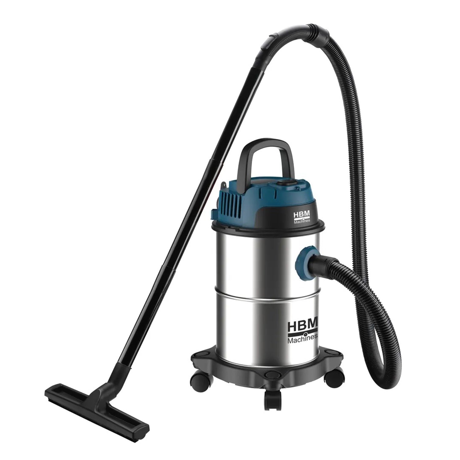 Aspirator profesional umed/uscat, 1000w, 15l compact si silentios HBM