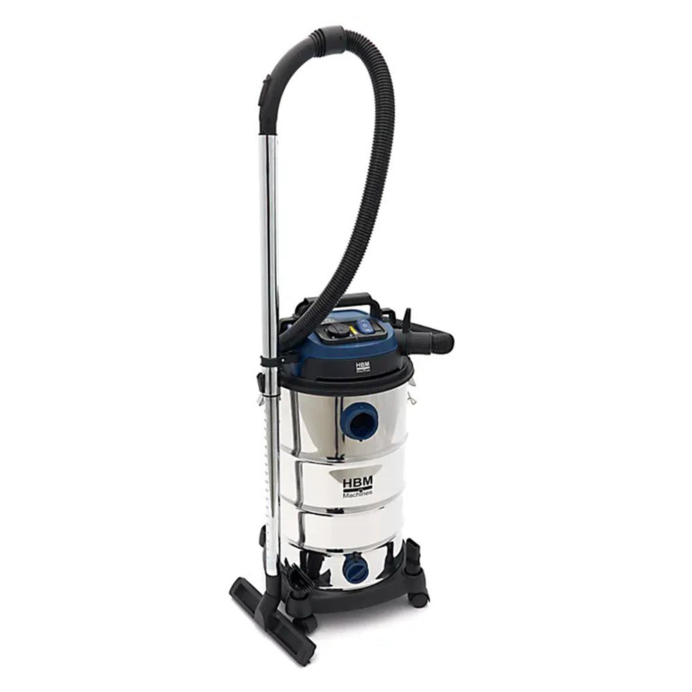 Aspirator profesional umed/uscat, 1600W, 40l compact si silentios HBM