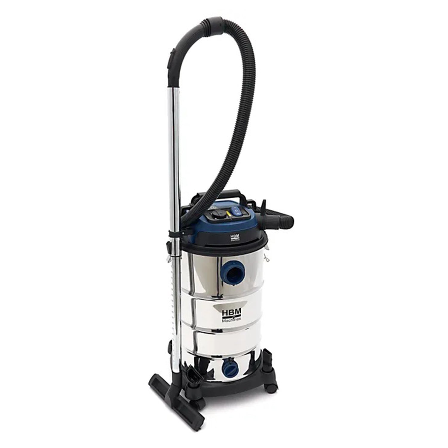 Aspirator profesional umed/uscat, 1600W, 40l compact si silentios HBM