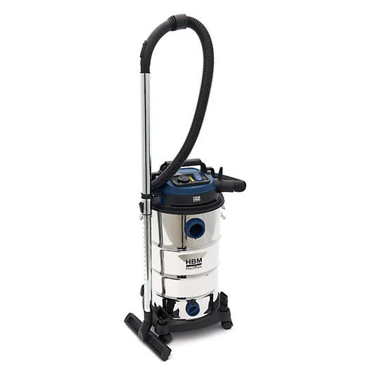 Aspirator profesional umed/uscat, 1600W, 40l compact si silentios HBM