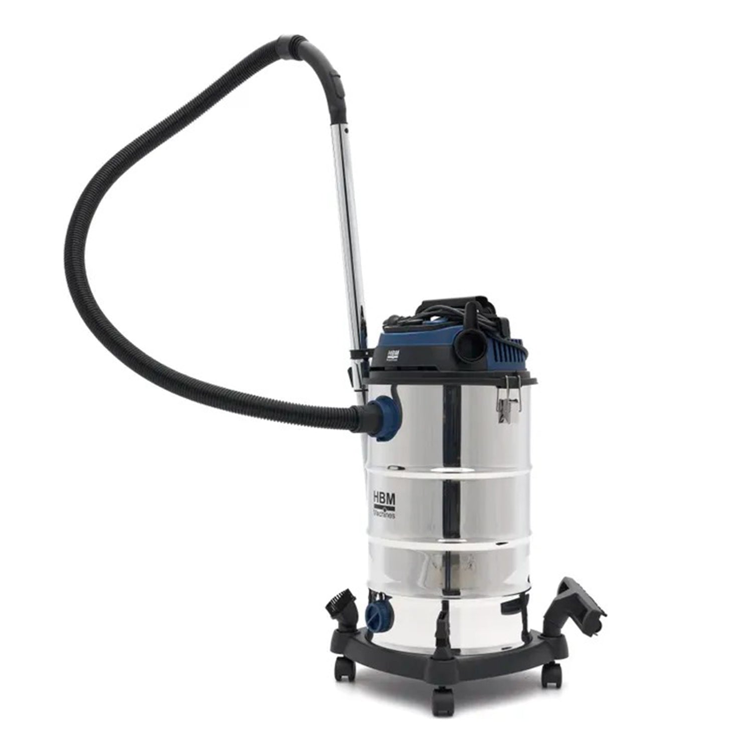 Aspirator profesional umed/uscat, 1600W, 40l compact si silentios HBM