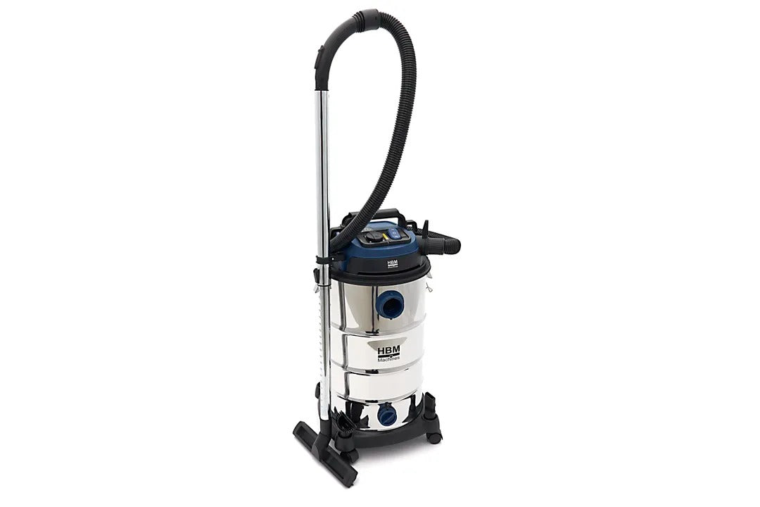 Aspirator profesional umed/uscat, 1600W, 40l compact si silentios HBM